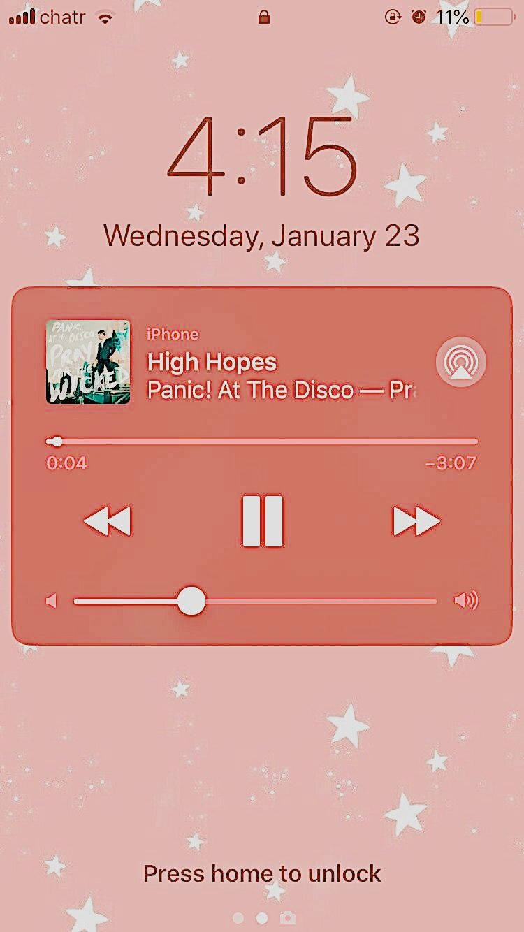 Αισθητική Μουσική High Hopes από τους Panic! At The Disco Ταπετσαρία