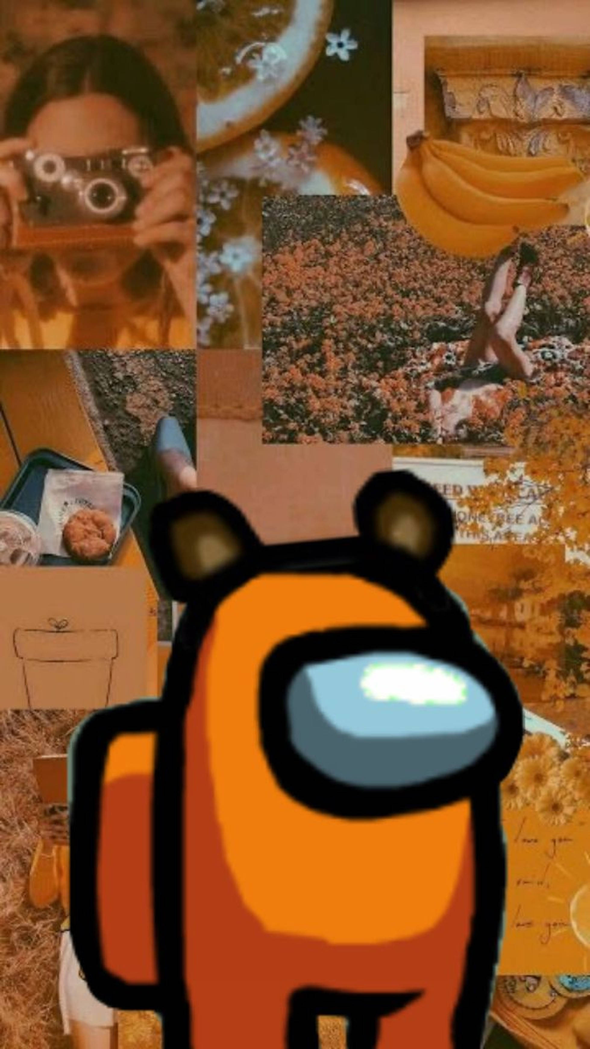 Αισθητικό Mood Board του Among US Ταπετσαρία