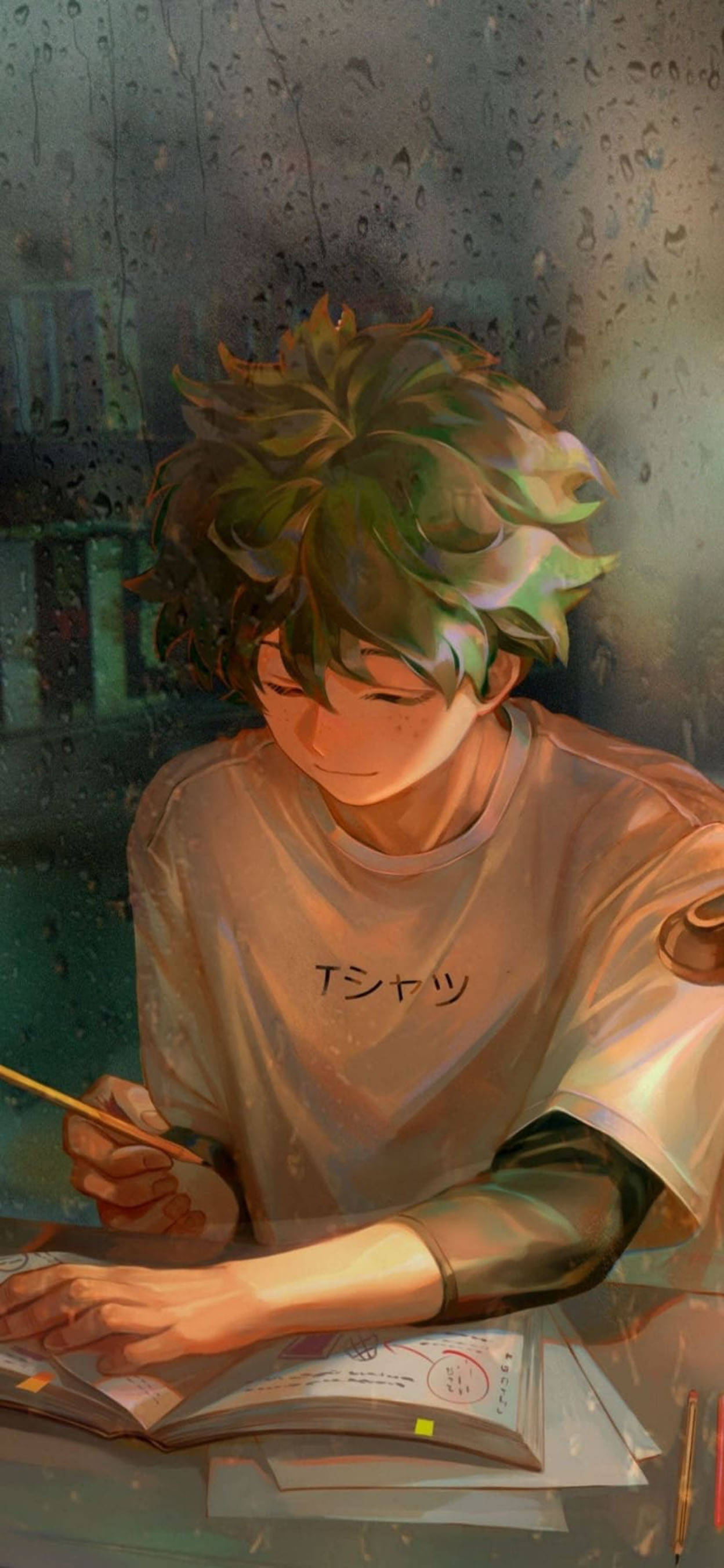 Αισθητικό Αγόρι Izuku Midoriya Ταπετσαρία