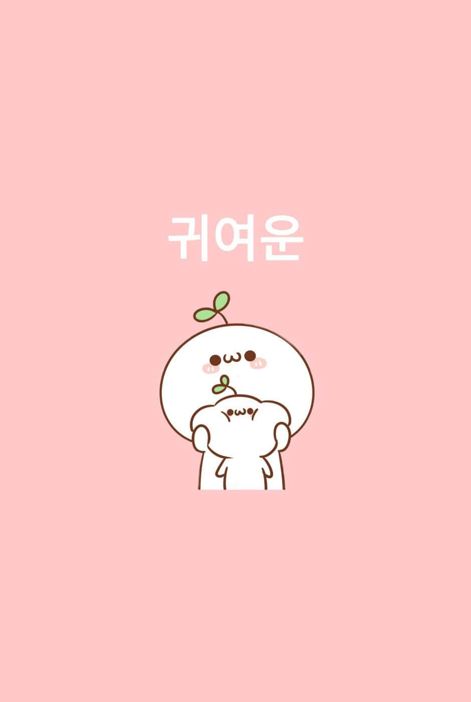 Αισθητικό Ροζ Kawaii Buddingpop Ταπετσαρία