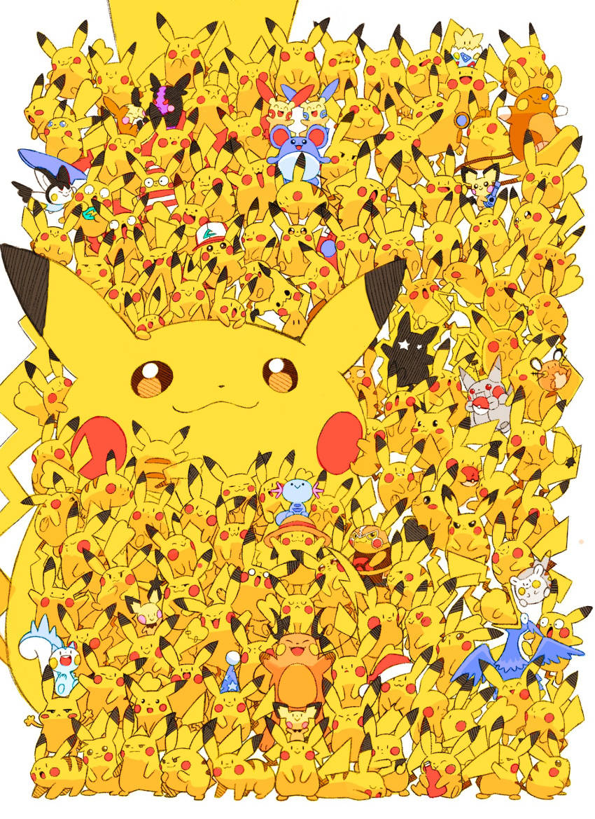 Αμέτρητα Pikachu iPhone Ταπετσαρία