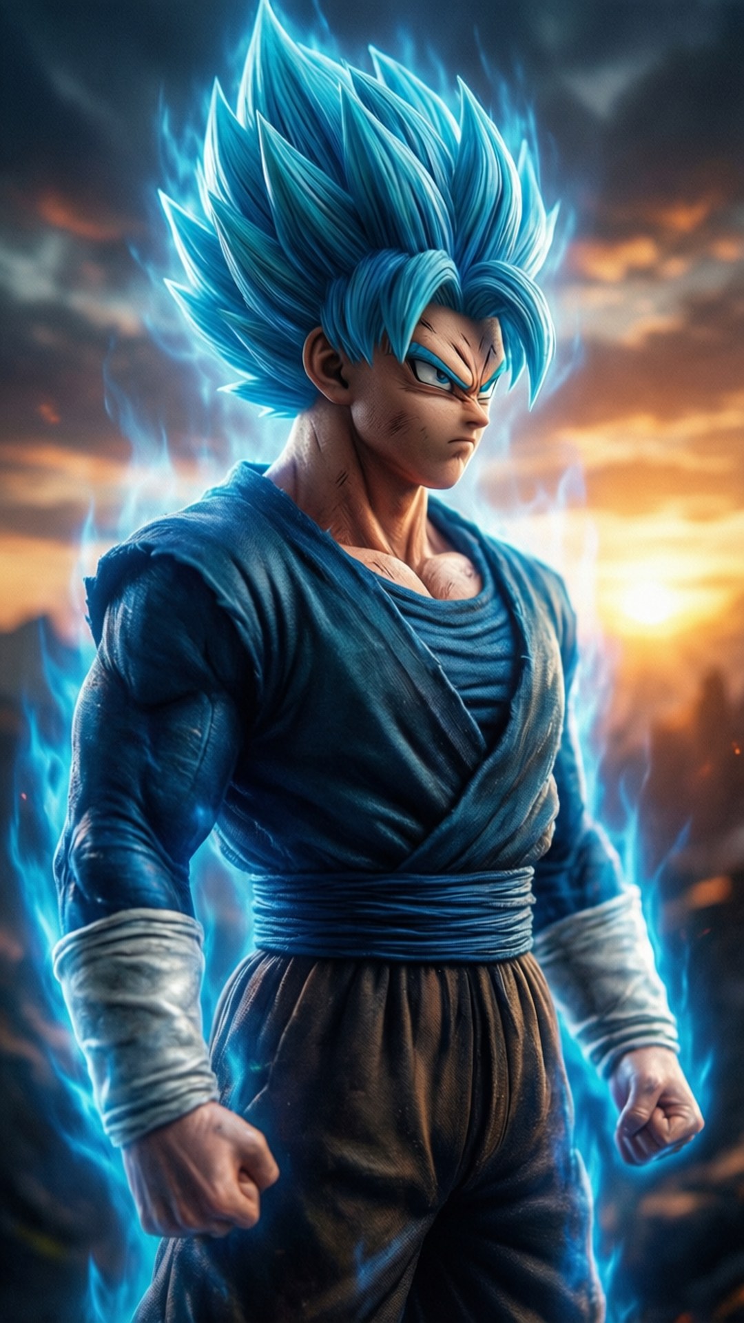 Αναμέτρηση Gogeta Blue Ταπετσαρία