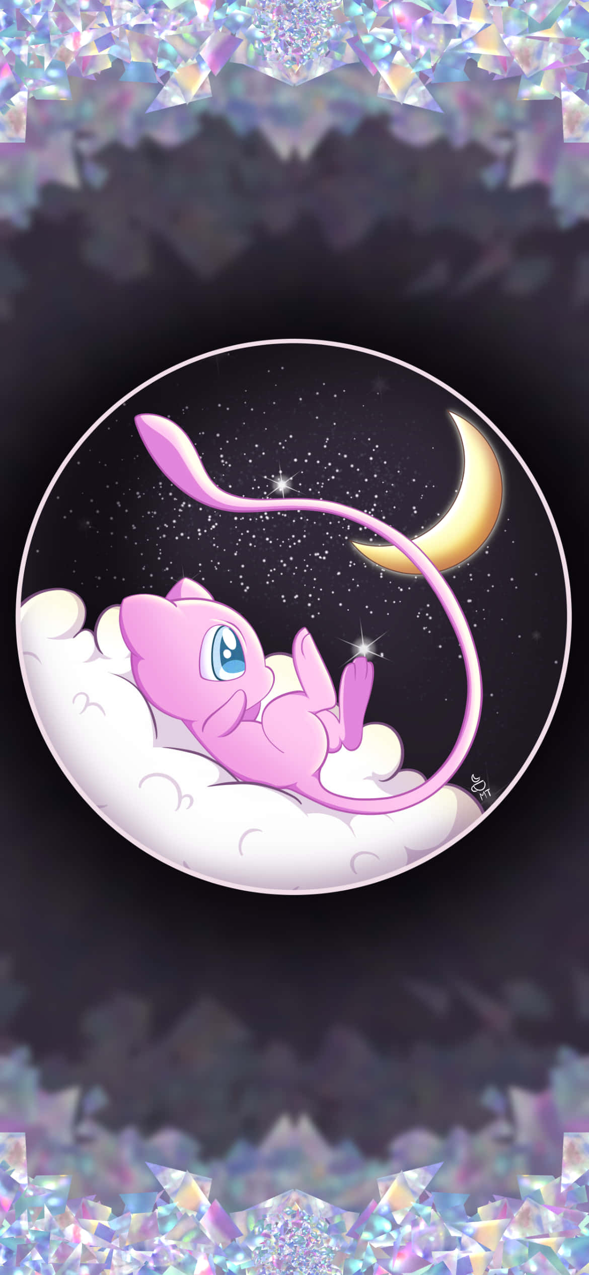 Αξιολάτρευτο Pokemon Mew Ταπετσαρία
