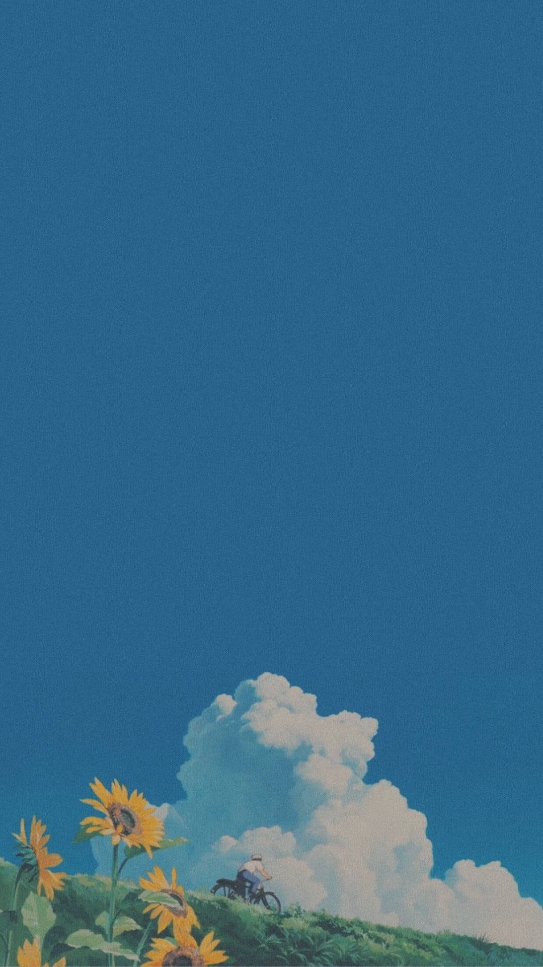 Απαλή Αισθητική Τοπίου Ghibli Ταπετσαρία