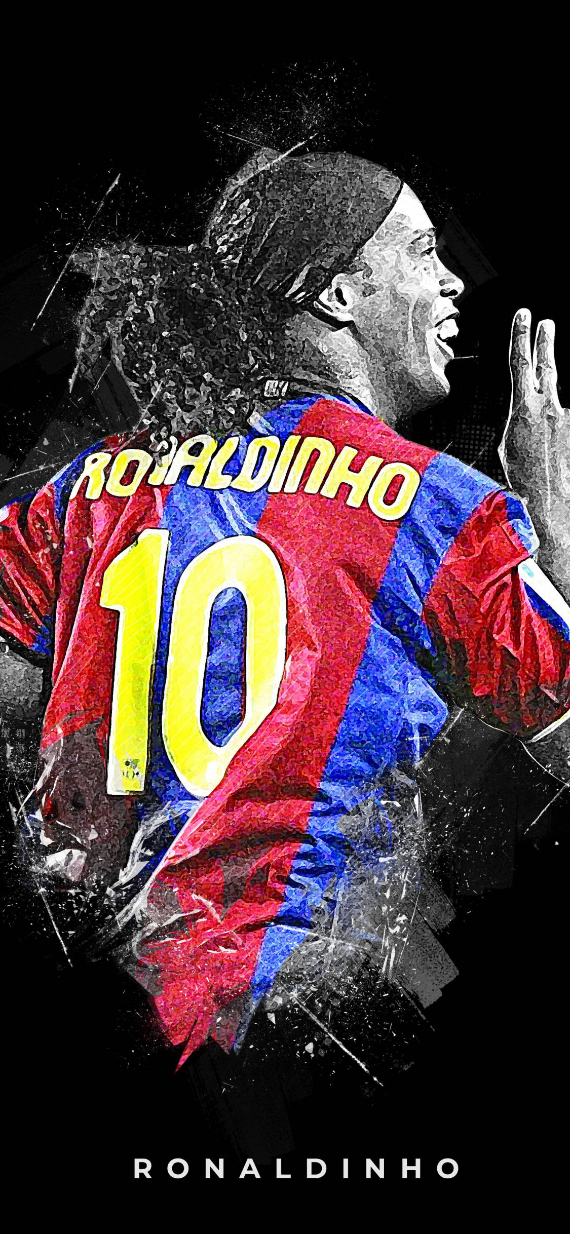 Απλή Τέχνη Ronaldinho Ταπετσαρία