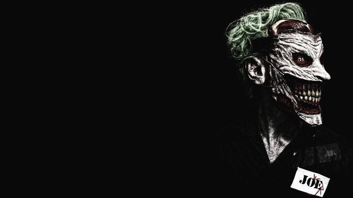 Ταπετσαρία Απογυμνωμένο Πρόσωπο Τζόκερ — Joker Ταπετσαρία