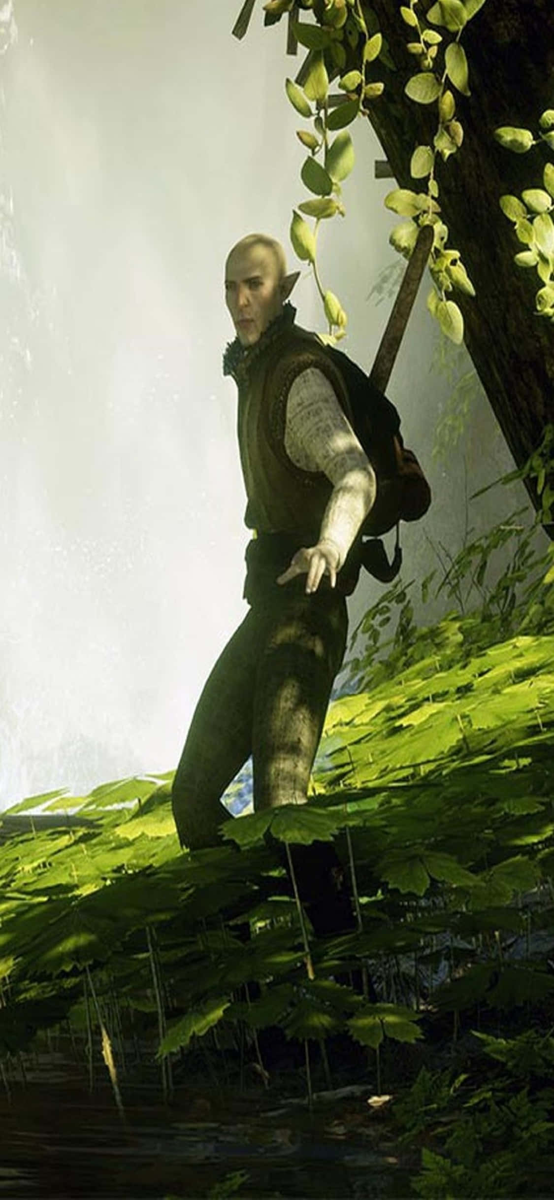 Αποκλειστικό Φόντο Παιχνιδιού Shadow of Mordor για iPhone X Ταπετσαρία