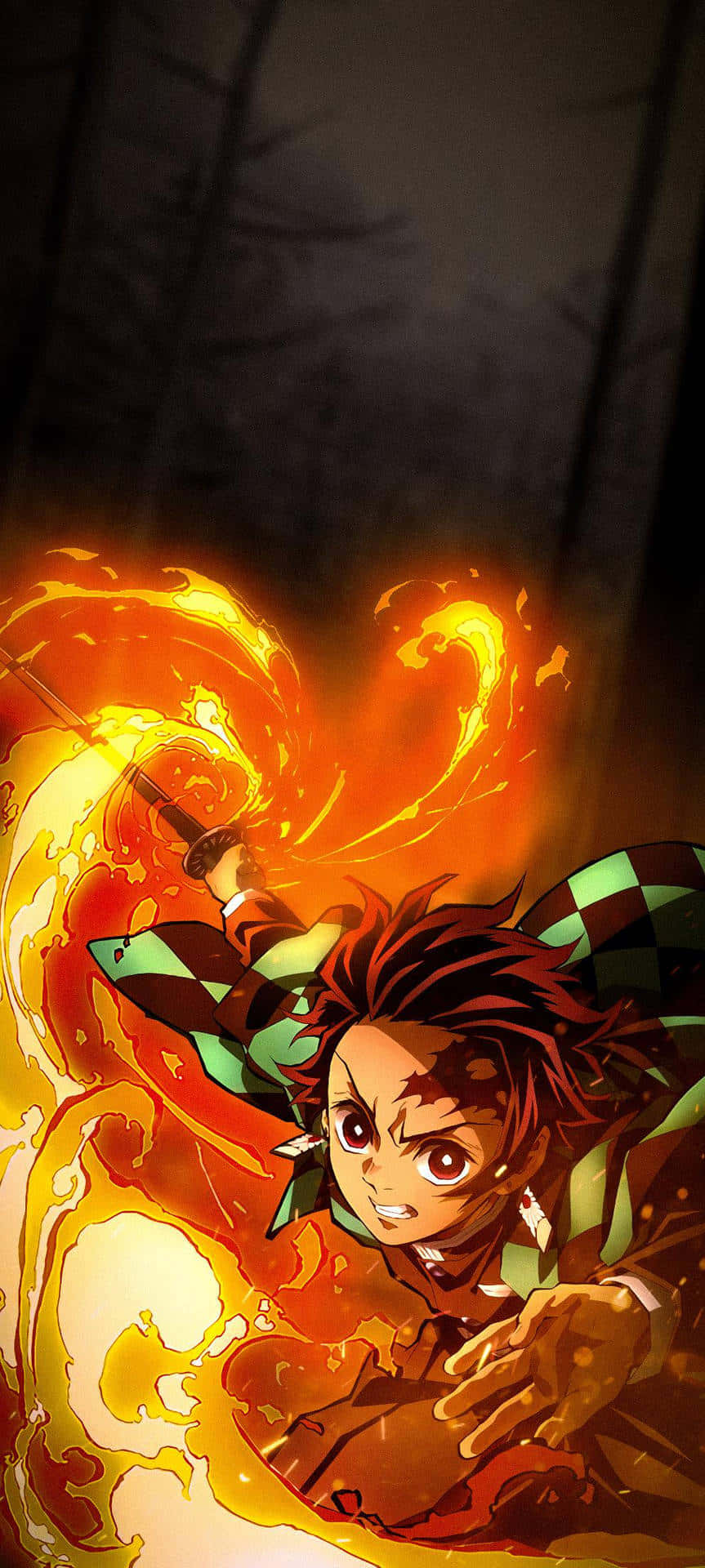 Αποκτήστε το ολοκαίνουργιο iPhone 11 με Demon Slayer μόνο για X Ταπετσαρία