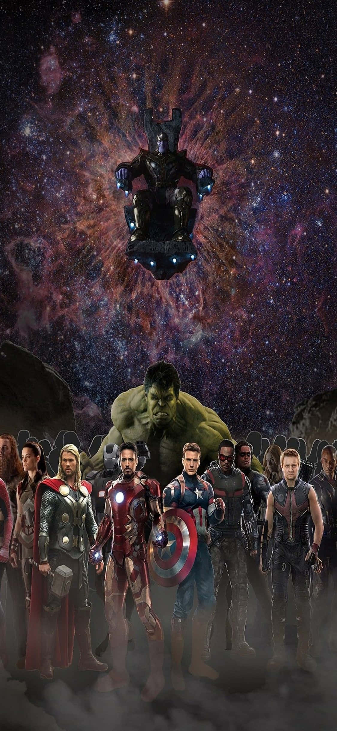 Απόκτησε τους Αγαπημένους σου Marvel's Avengers στο Νέο σου iPhone Xs Ταπετσαρία