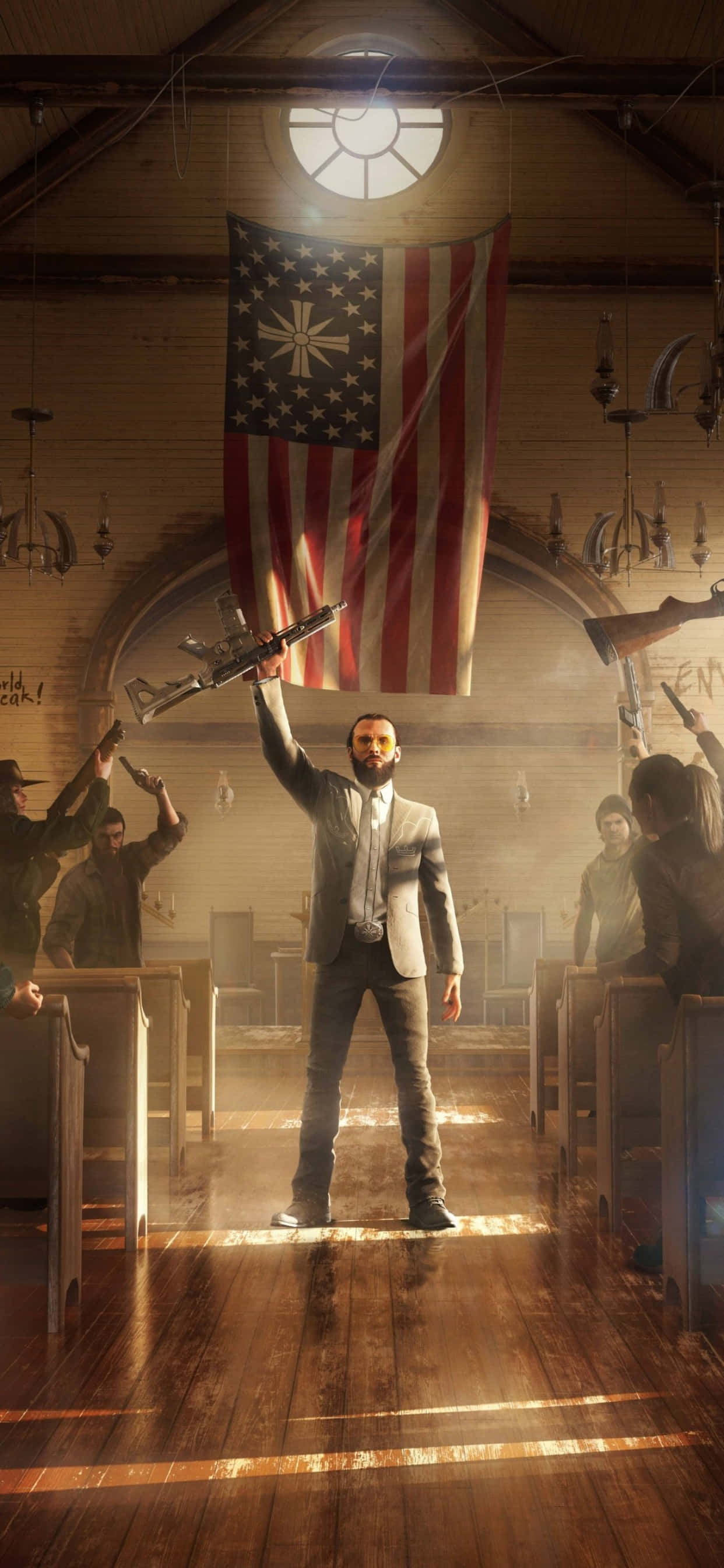 Απολαύστε επικές περιπέτειες με το iPhone Xs Max και το Far Cry 5 Ταπετσαρία