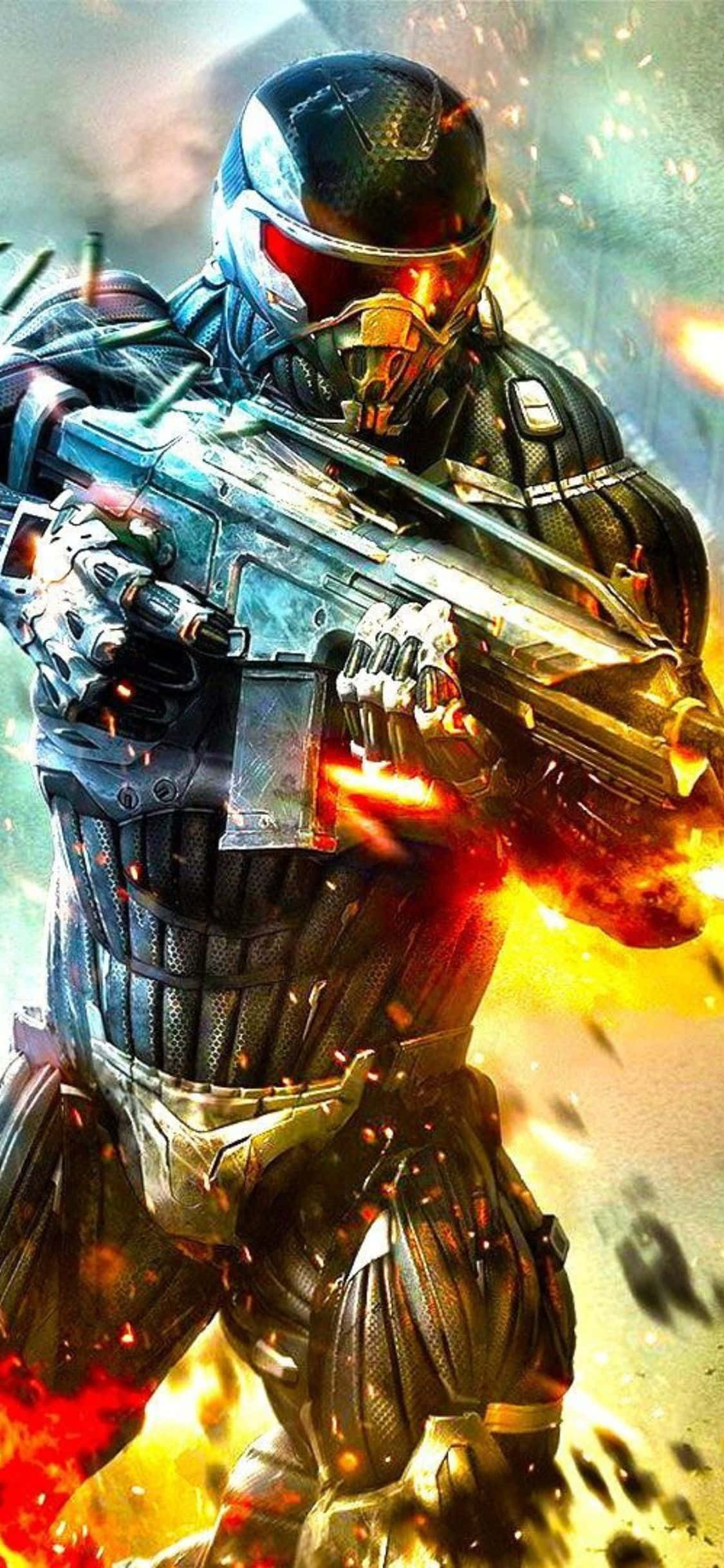 Απολαύστε το Crysis 3 στο νέο σας iPhone X Ταπετσαρία