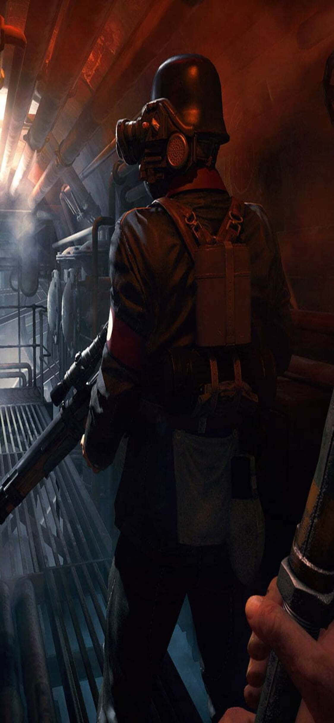 Απολαύστε το νέο iPhone Xs και παίξτε το κλασικό Wolfenstein II: The New Colossus σε εκπληκτική ανάλυση. Ταπετσαρία