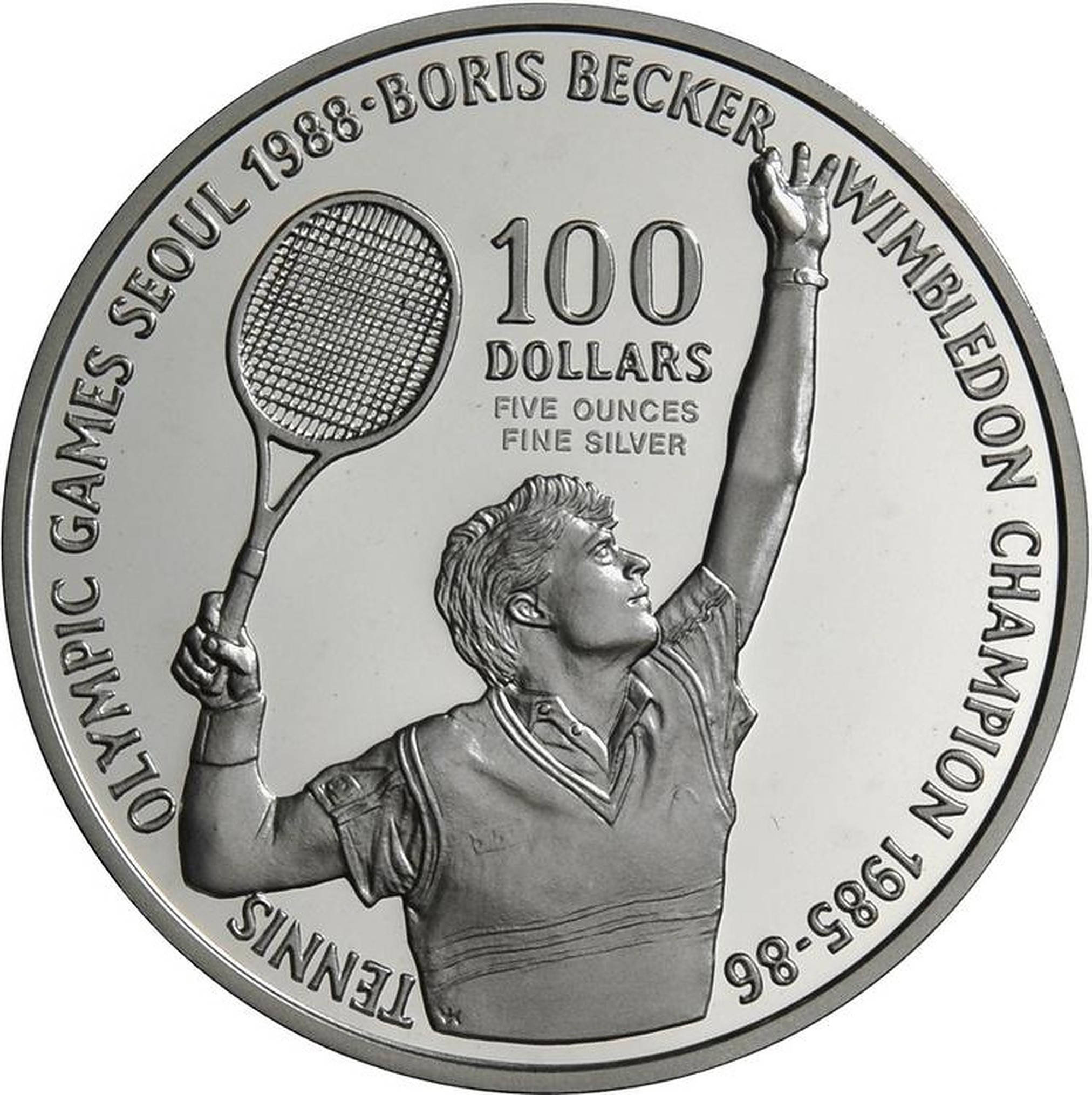 Ασημένιο Νόμισμα Boris Becker Ταπετσαρία