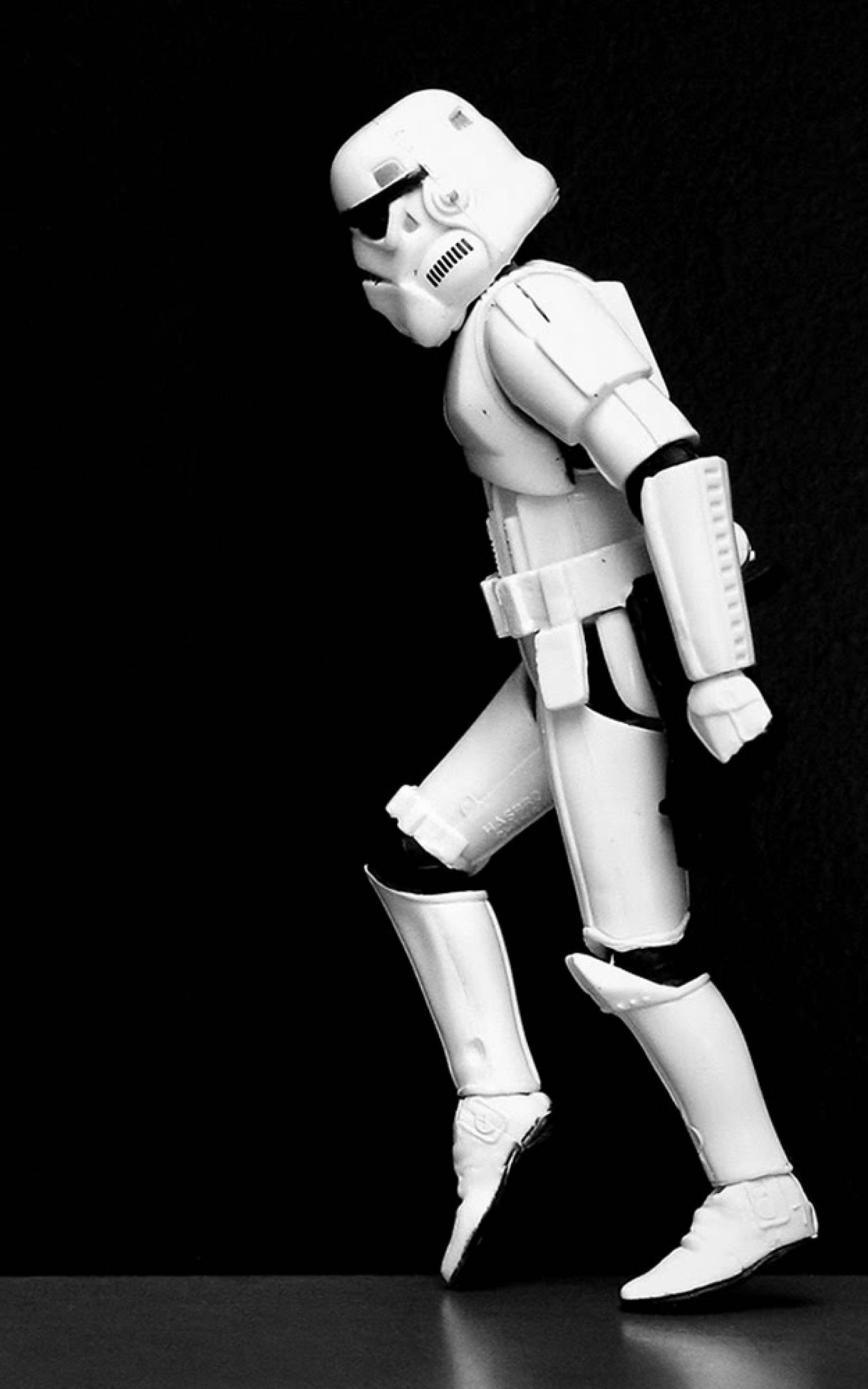 Ασπρόμαυρος Stormtrooper Star Wars Tablet Ταπετσαρία