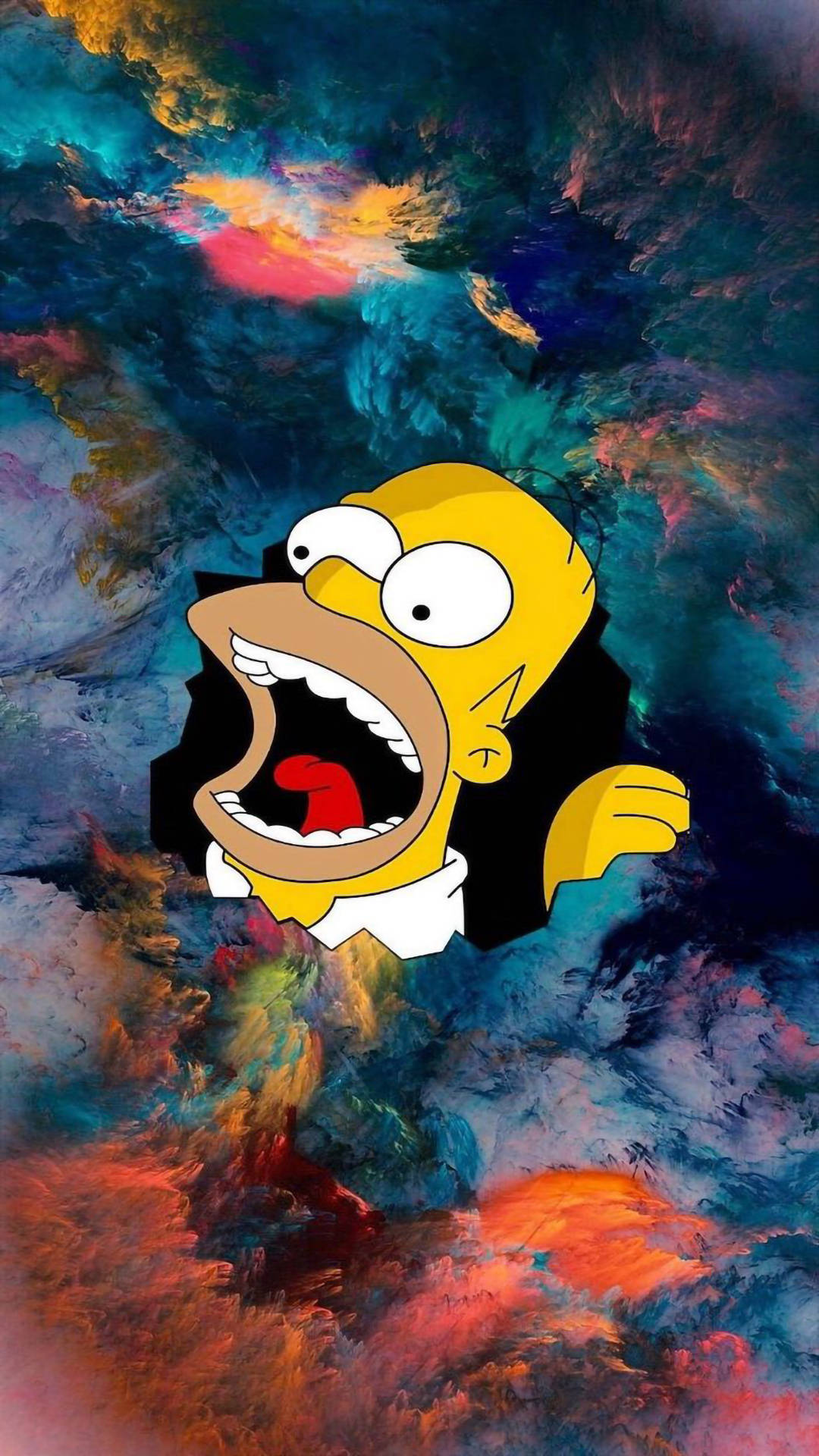 Αστεία Αισθητική Μαύρη Τρύπα Homer Ταπετσαρία