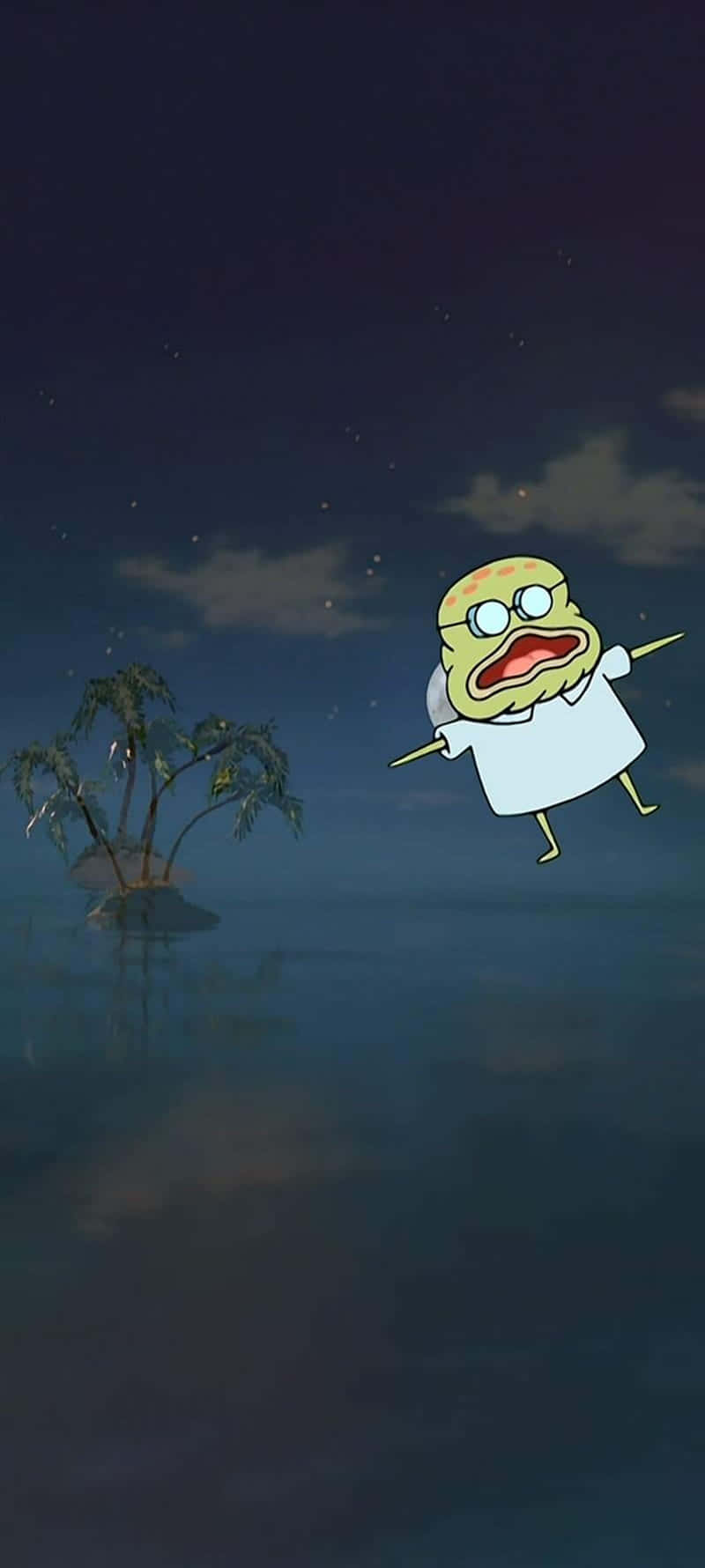Αστεία Εικόνα Χαρακτήρα SpongeBob Ταπετσαρία