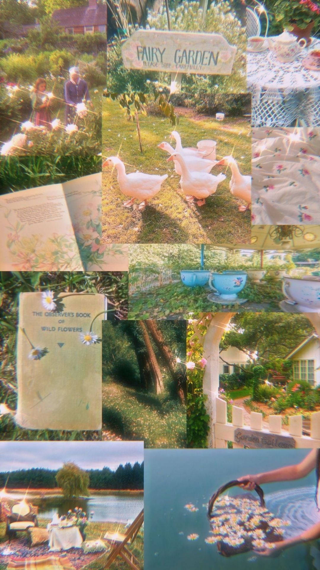 Αστραφτερή Αισθητική Νεράιδας Ταπετσαρία