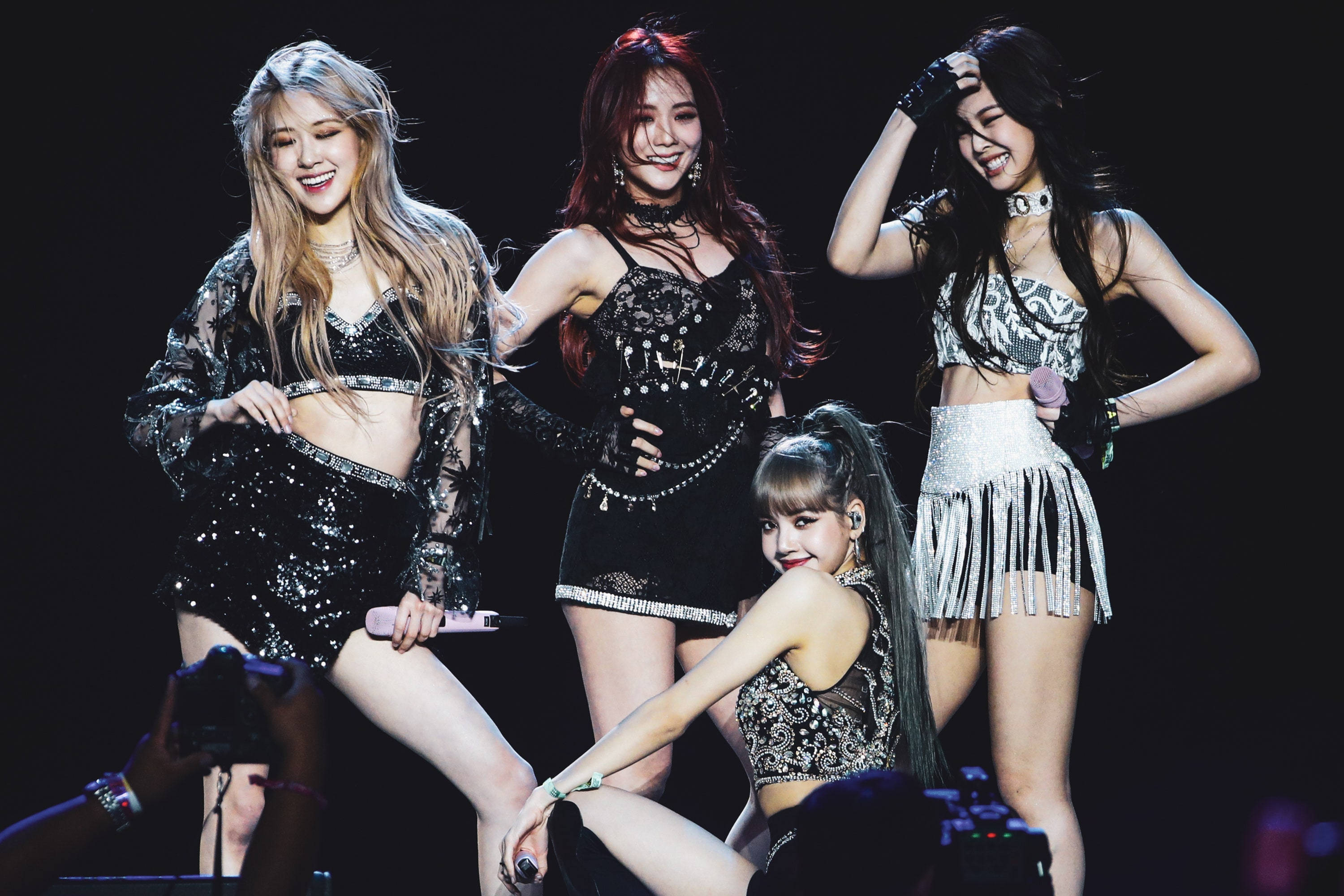Αυθόρμητη Σκηνή Blackpink Desktop — Blackpink Ταπετσαρία