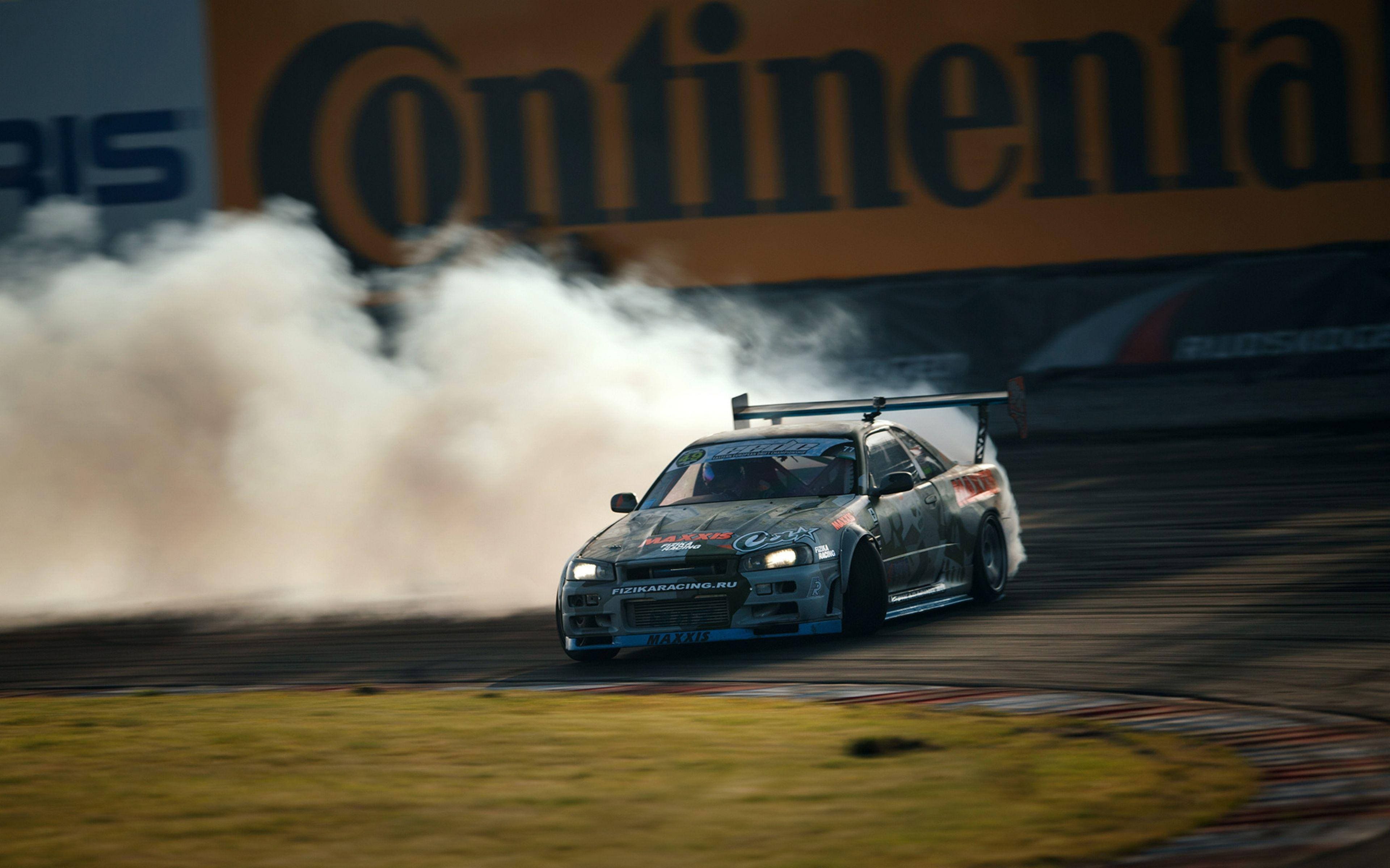 Αυτοκίνητα Drift Nissan Skyline GTR R34 Ταπετσαρία