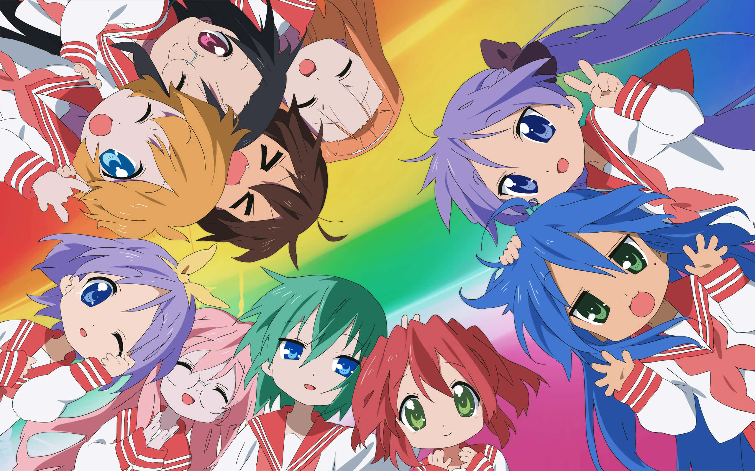 Αφίσα Anime Lucky Star Ταπετσαρία