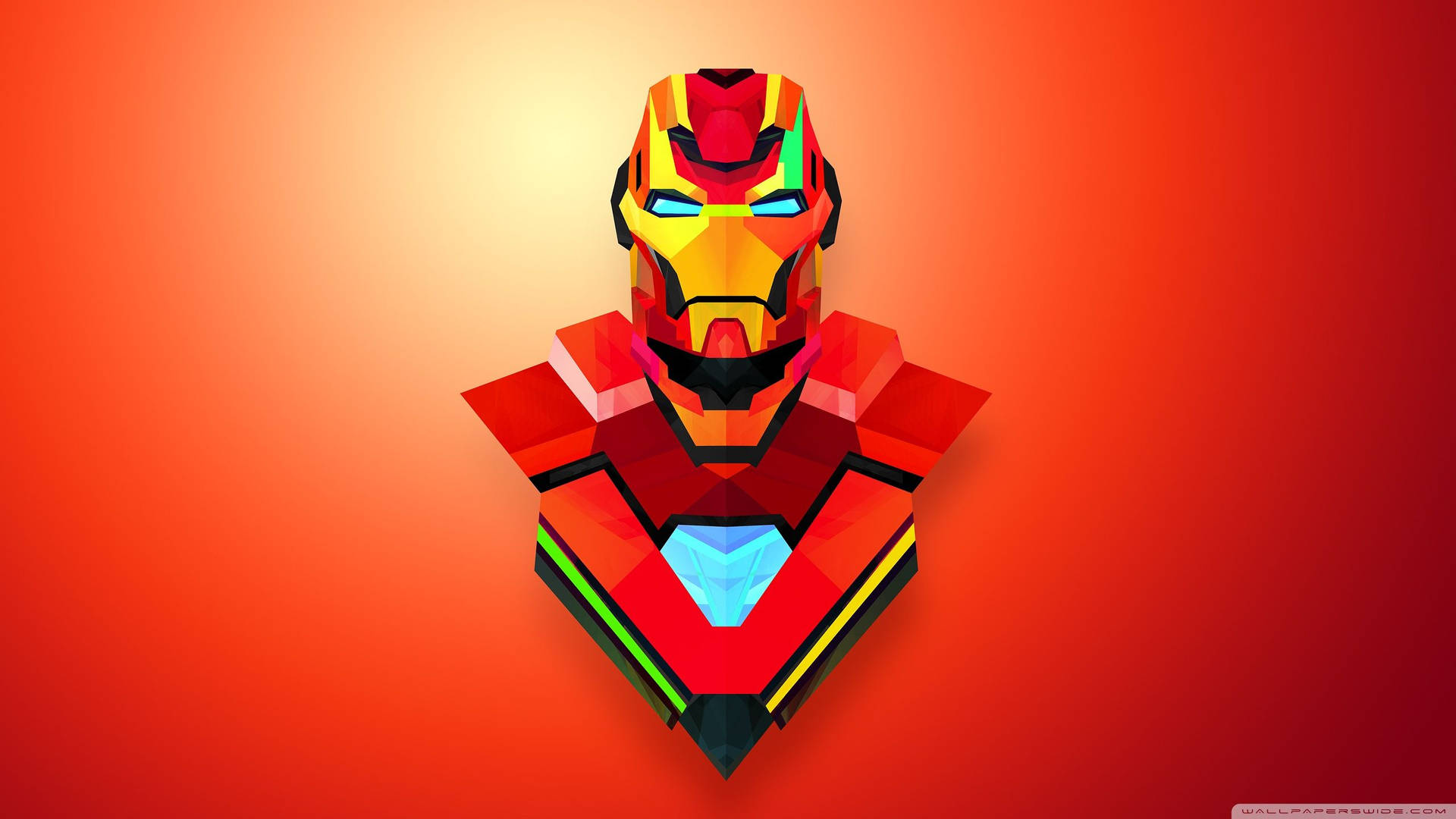 Ταπετσαρία αφηρημένης τέχνης Iron Man — Iron Man Ταπετσαρία