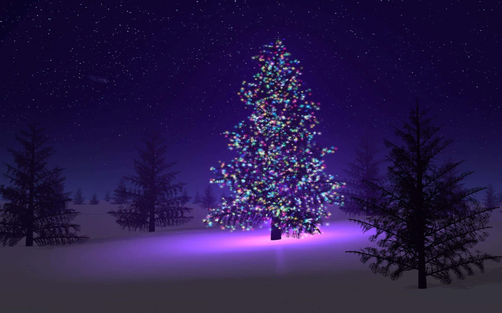 Βάλτε λίγη Λάμψη στις Γιορτές σας με αυτό το Χριστουγεννιάτικο Δέντρο Ταπετσαρία