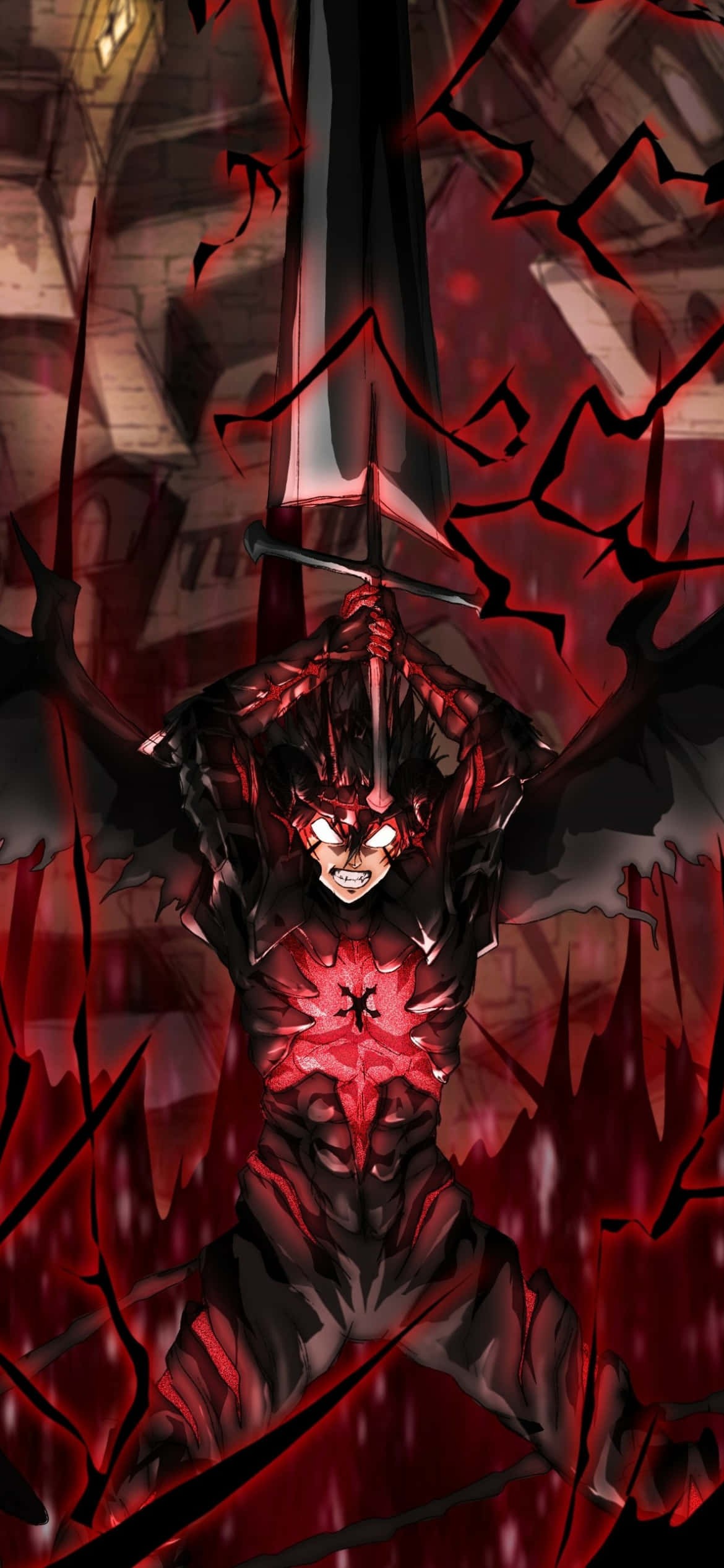 Βήμα στον Κόσμο του Μαύρου Anime Ταπετσαρία