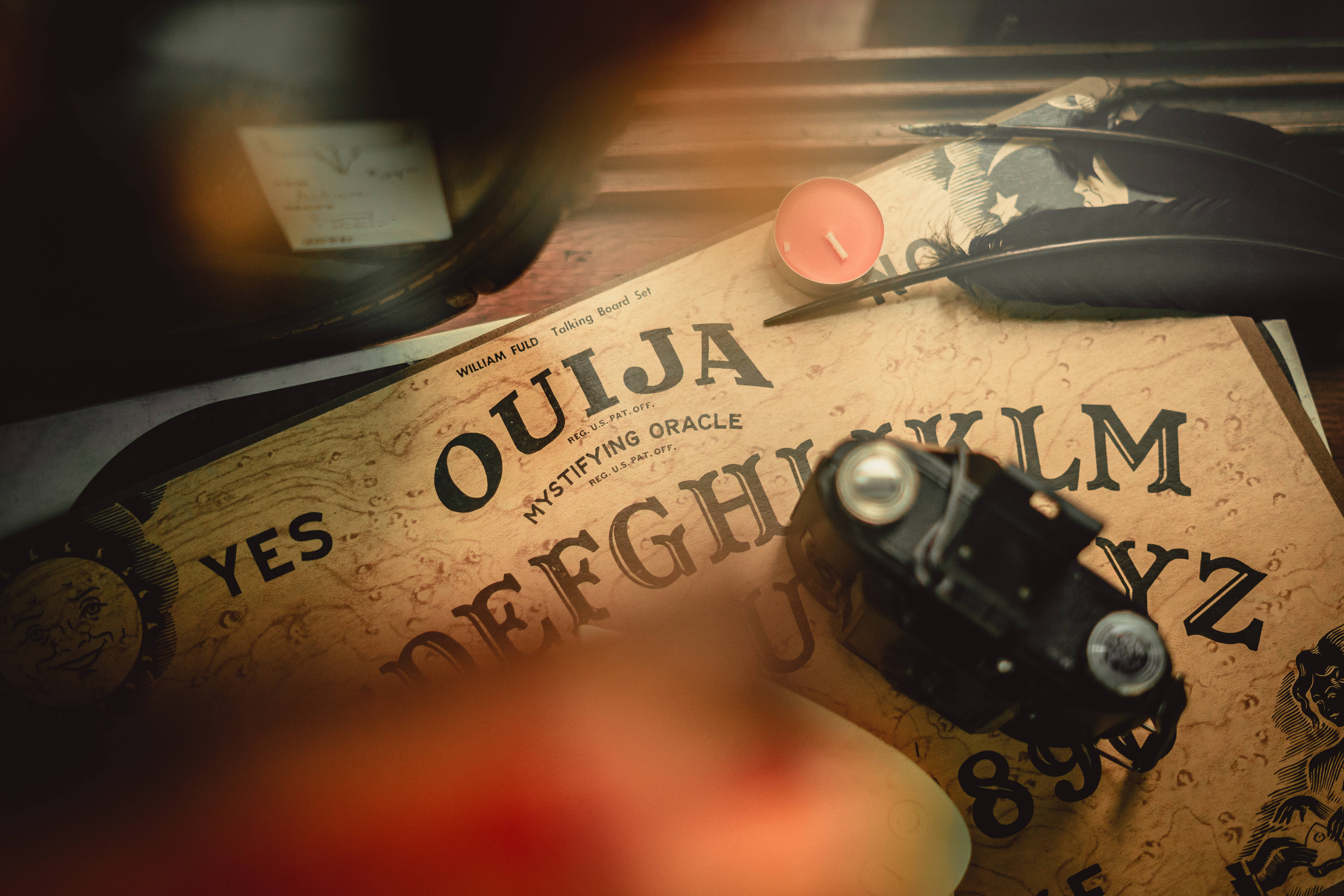 Βινταζ Χάλογουϊν Πίνακας Ouija Ταπετσαρία