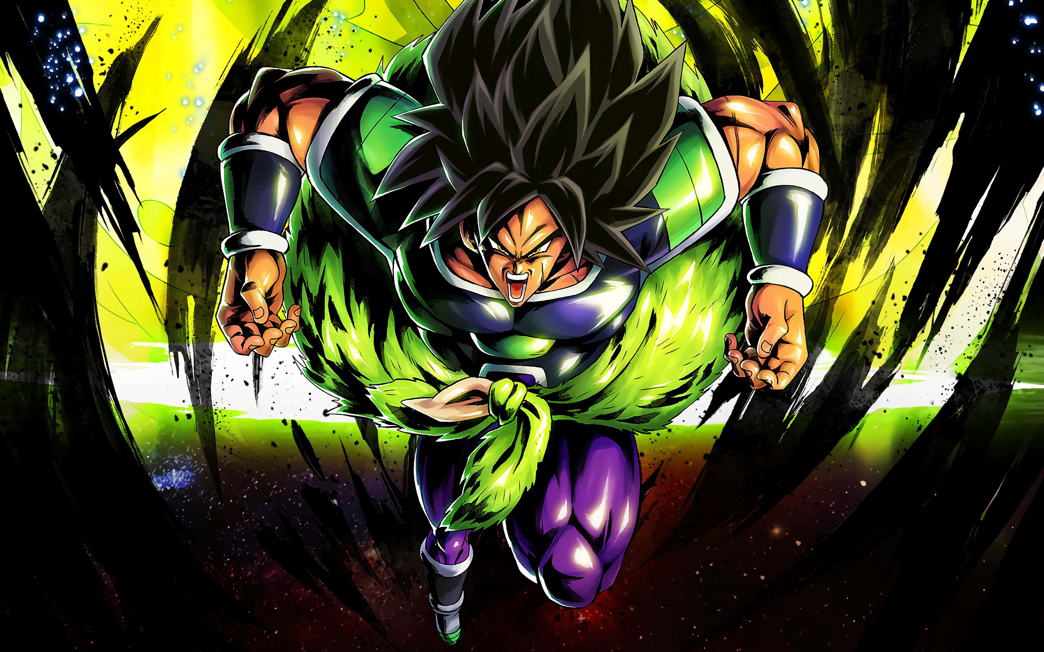 Βιώστε τη Δύναμη του Super Saiyan God Super Saiyan Broly - Dragon Ball Super Broly Ταπετσαρία