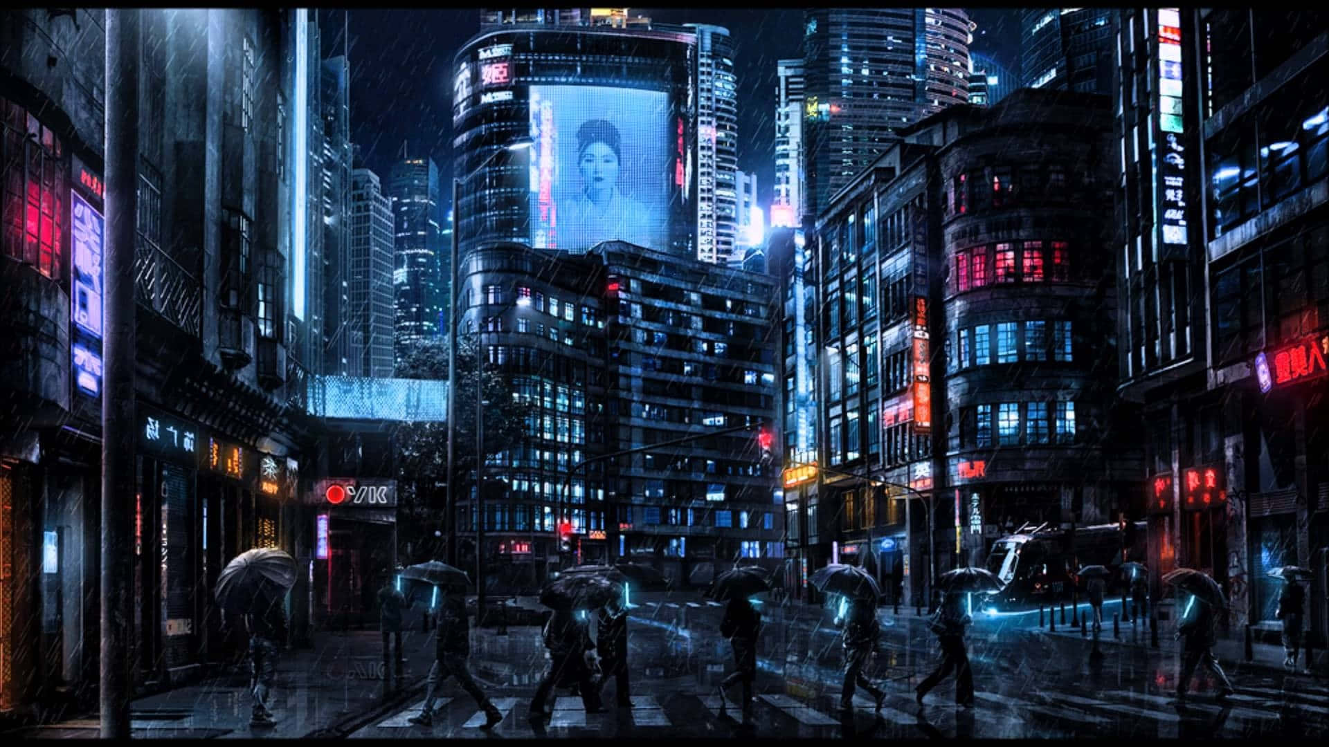 Βιώστε τον χαοτικό κόσμο της Dark City Ταπετσαρία