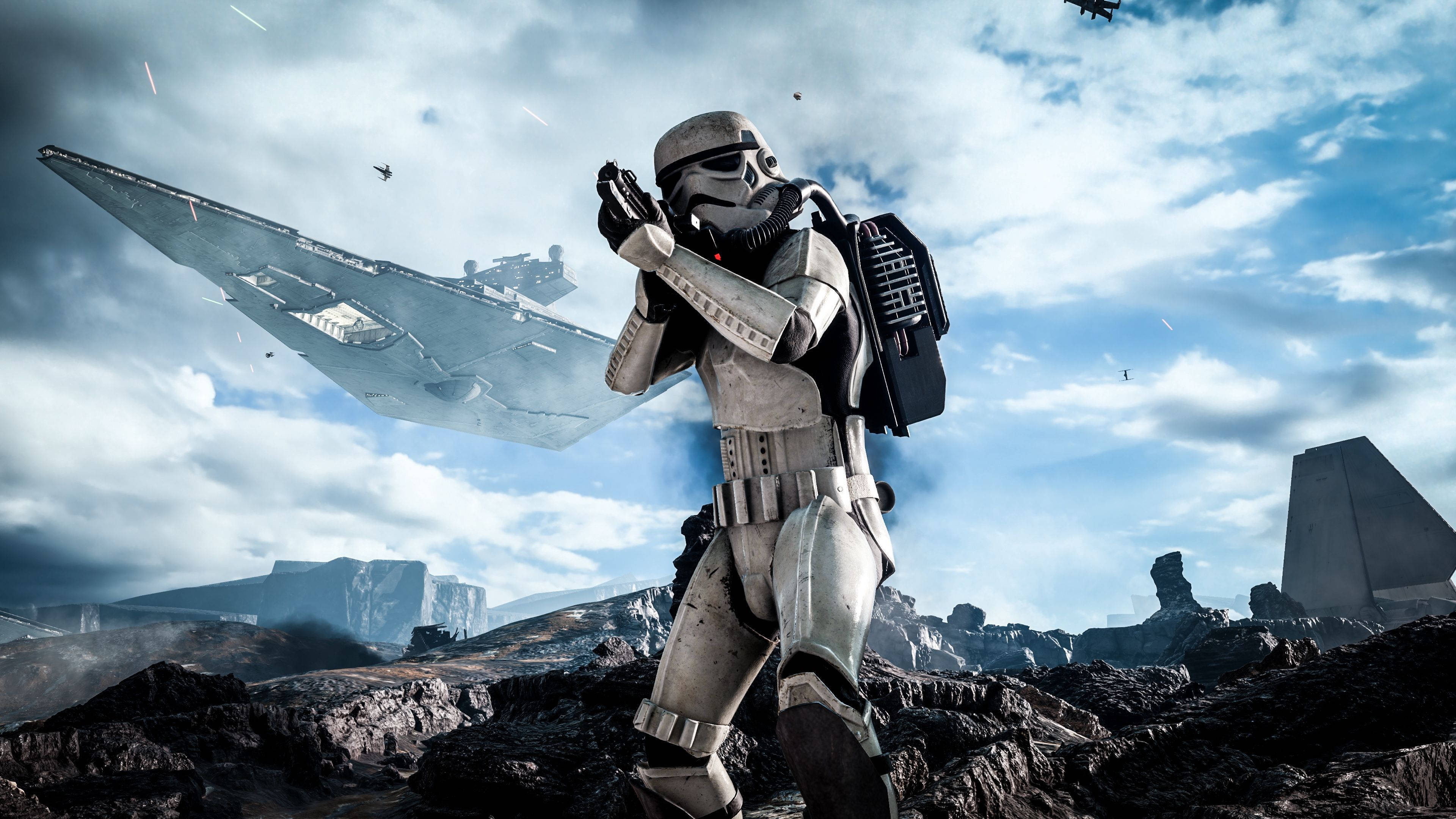 Βολή από έναν Stormtrooper του Σύμπαντος του Star Wars Ταπετσαρία