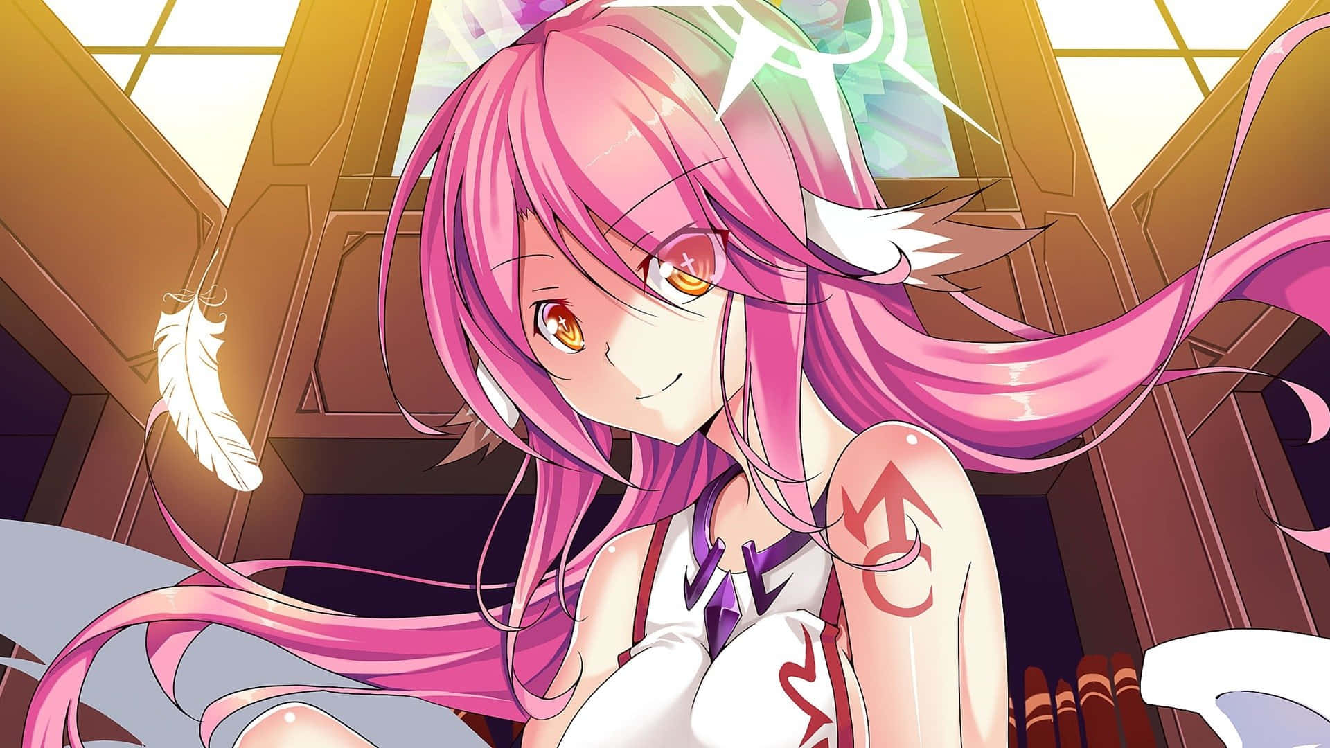 Βυθιστείτε σε έναν Κόσμο Παιχνιδιών με το No Game No Life Ταπετσαρία