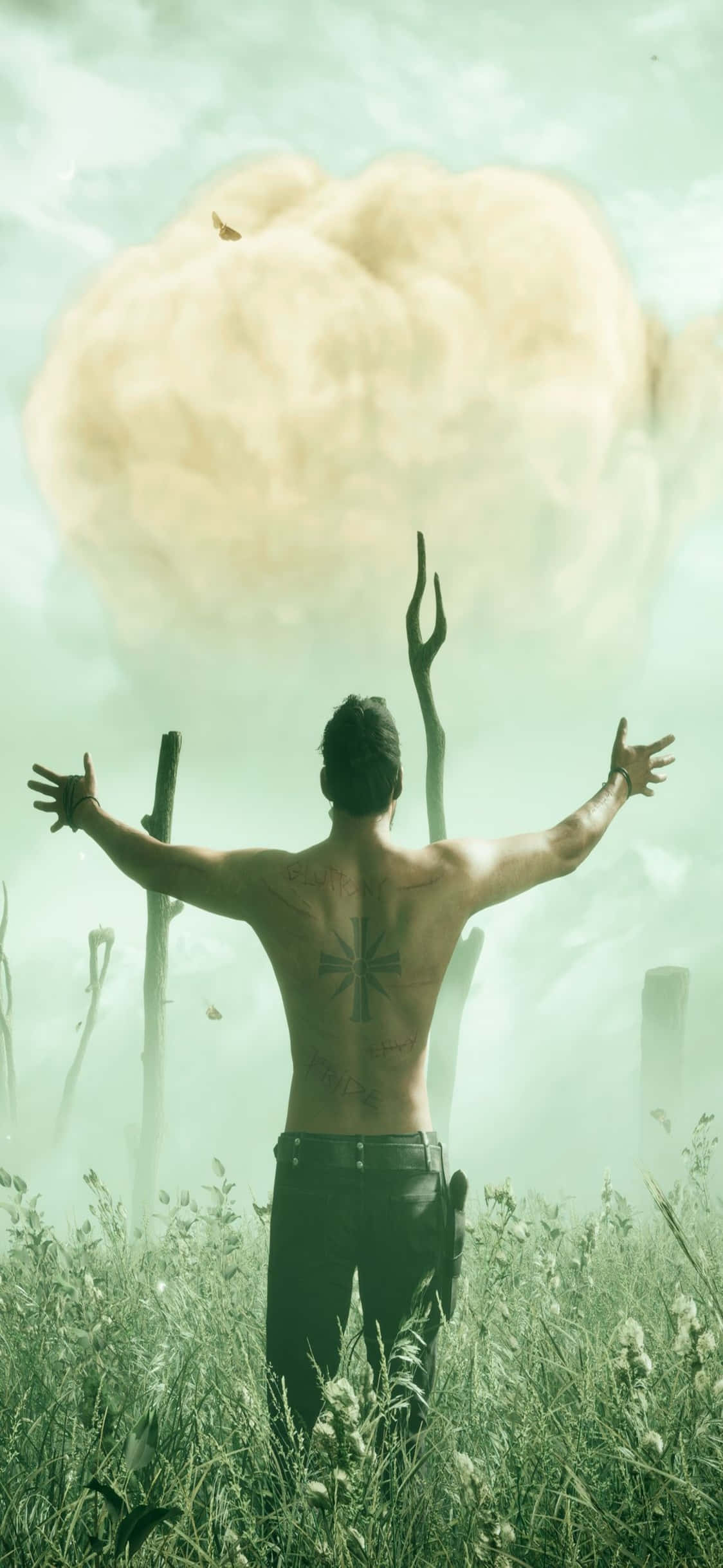 Βυθιστείτε στη δράση του Far Cry 3 στο iPhone X Ταπετσαρία