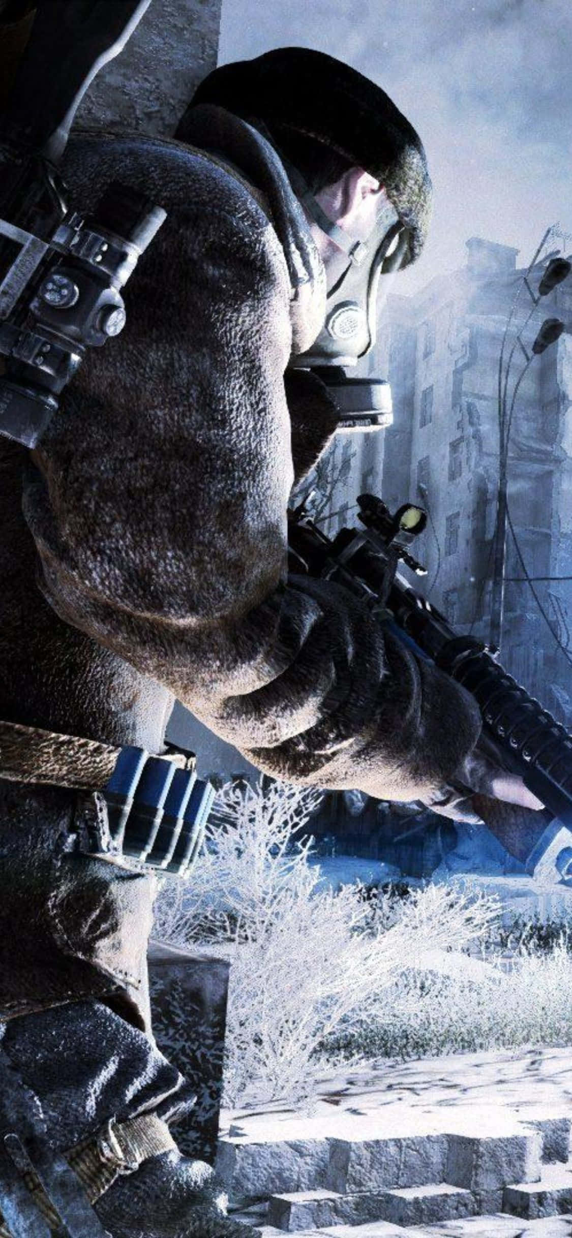 Βυθιστείτε στις Λεπτομέρειες του Metro Exodus στο Νέο σας iPhone X Ταπετσαρία