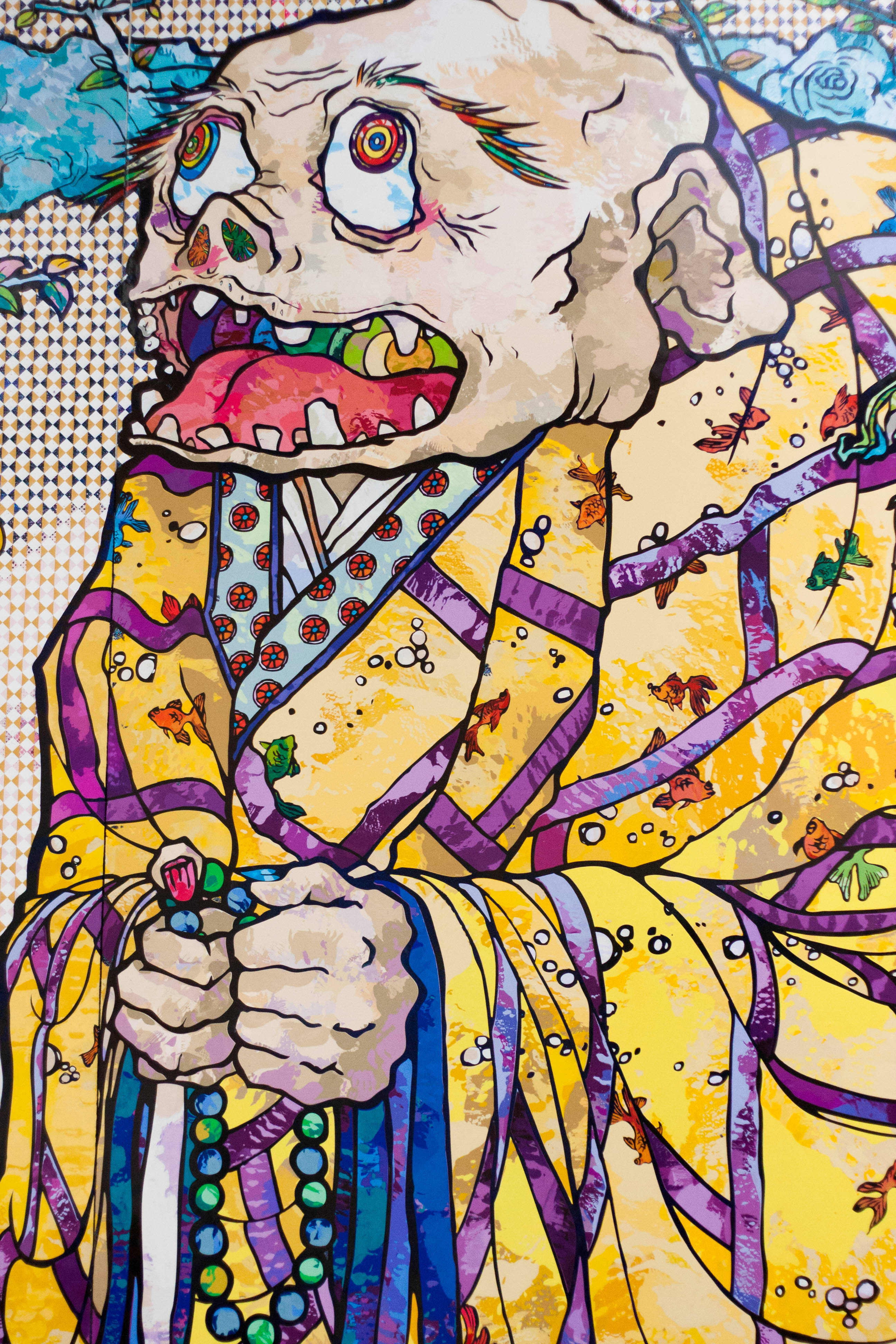 Γέρος Βουδιστής Takashi Murakami 4K Ταπετσαρία