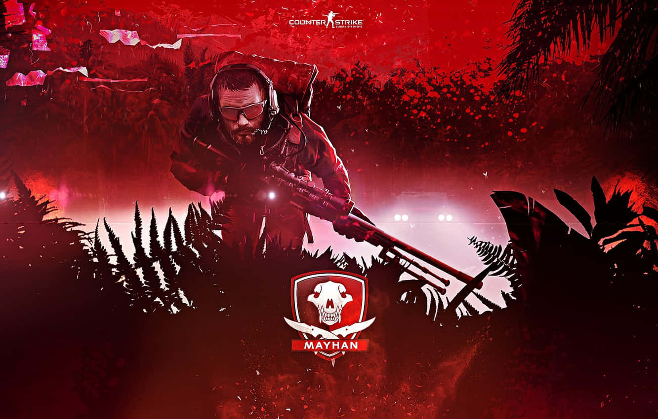 Γίνε μέρος του ενθουσιασμού του Counter Strike Global Offensive Ταπετσαρία