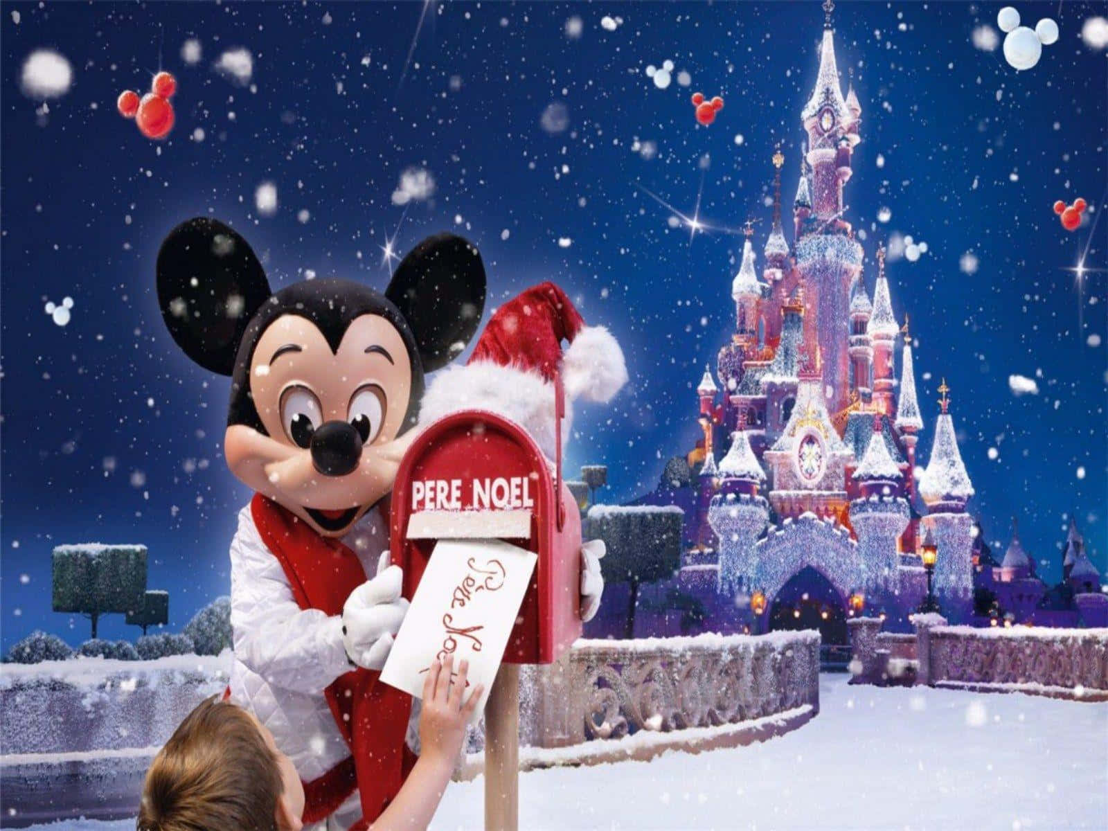 Γιορτάστε τη Χαρά των Χριστουγέννων με τη Disney Ταπετσαρία