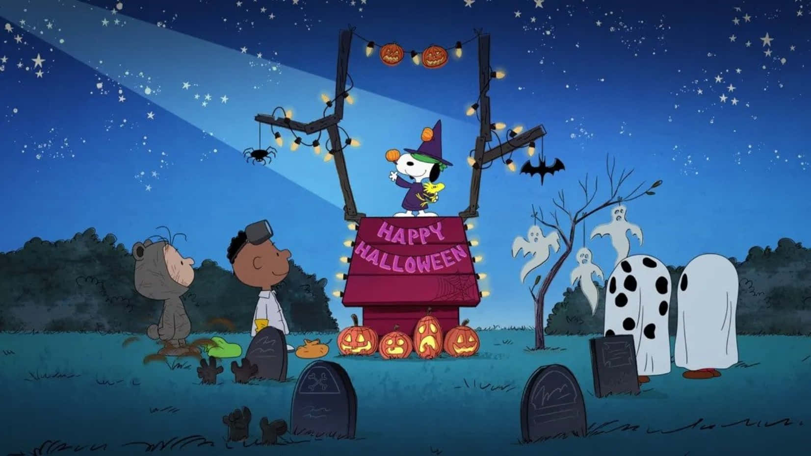Γιορτάστε το Halloween με τον Τσάρλι Μπράουν Ταπετσαρία
