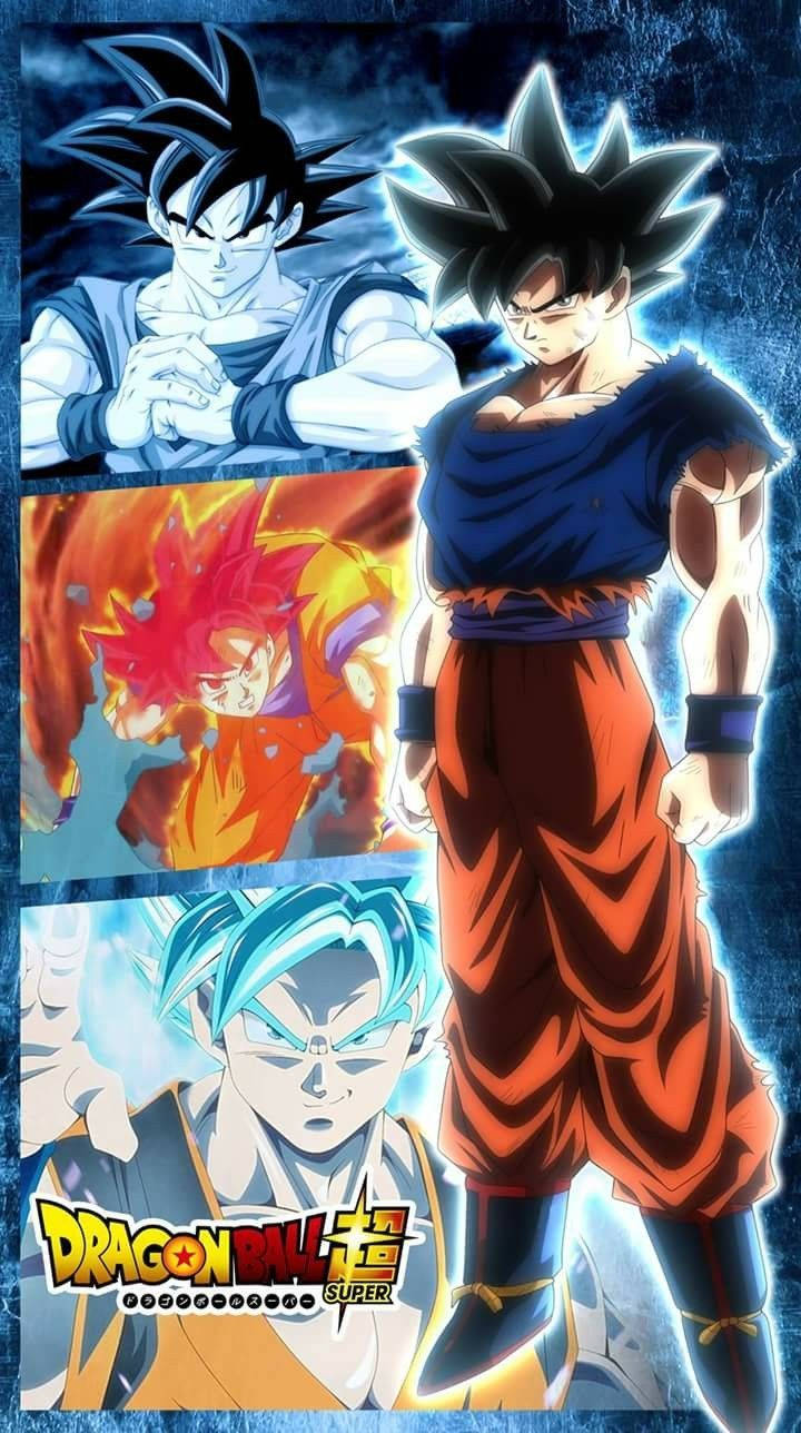 Ταπετσαρία του Σον Γκόκου σε τύπο αφίσας Dragon Ball Z — Dragon ball super GIF Ταπετσαρία