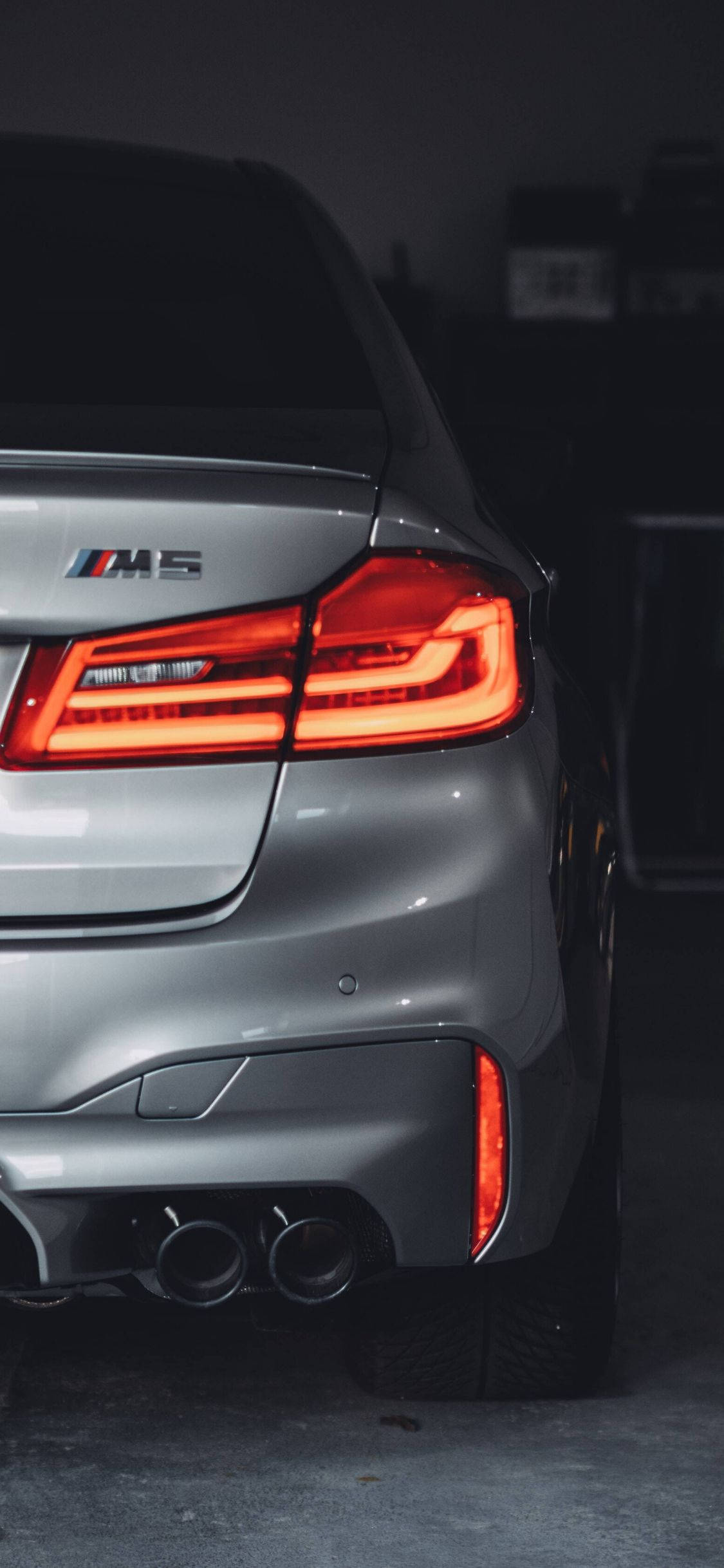 Γκρι BMW M5 Αυτοκίνητο iPhone Ταπετσαρία