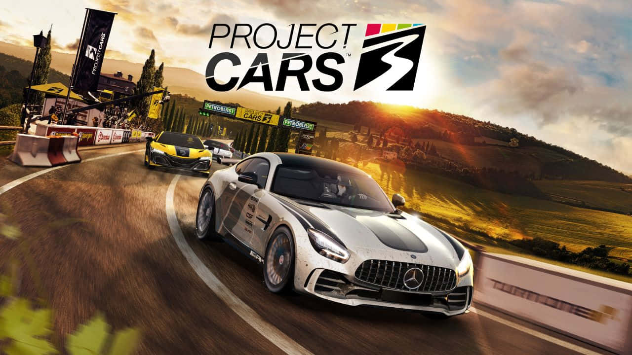 Γκρι Αυτοκίνητο 720p Project Cars Φόντο Ταπετσαρία