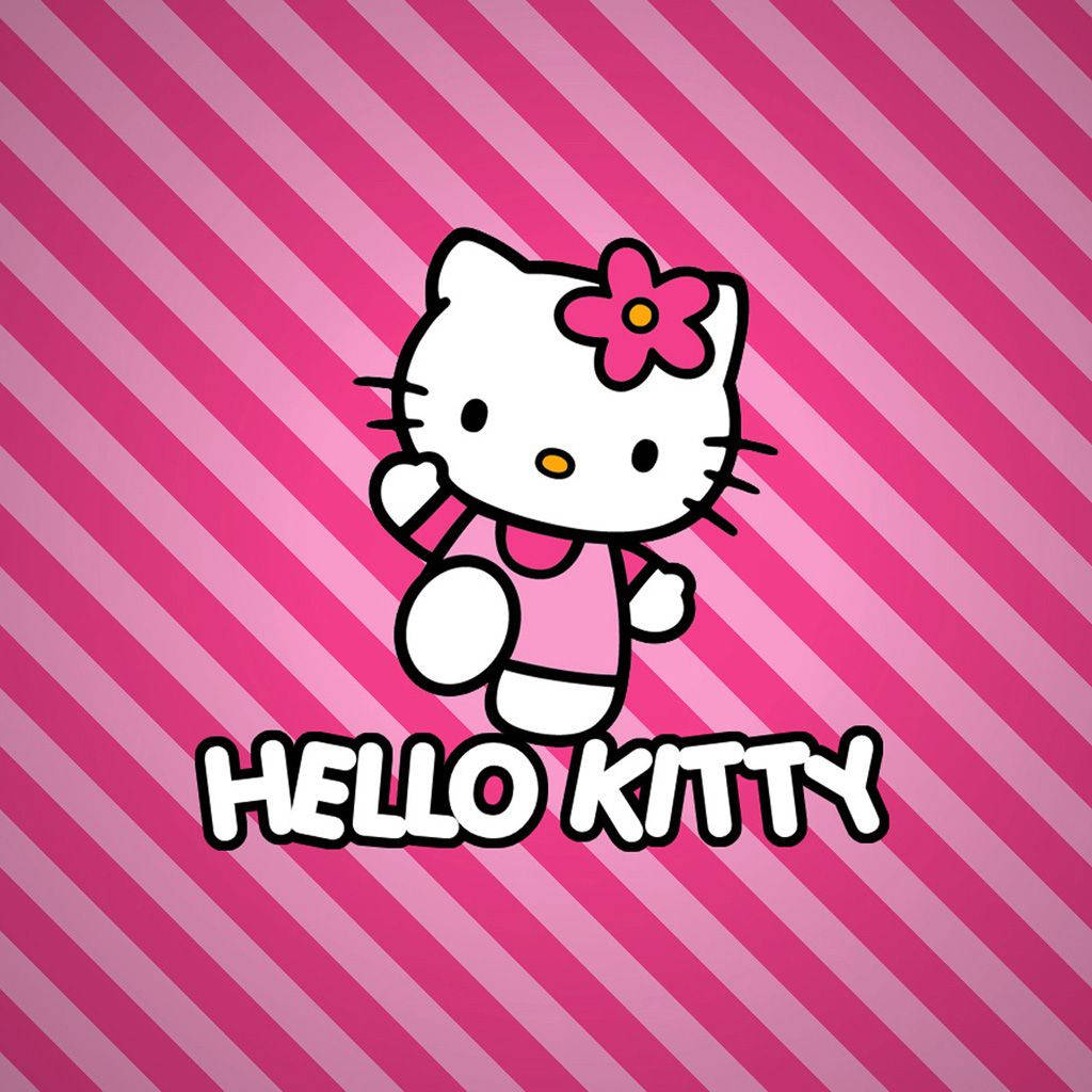 Γλυκιά Hello Kitty για iPad Ταπετσαρία