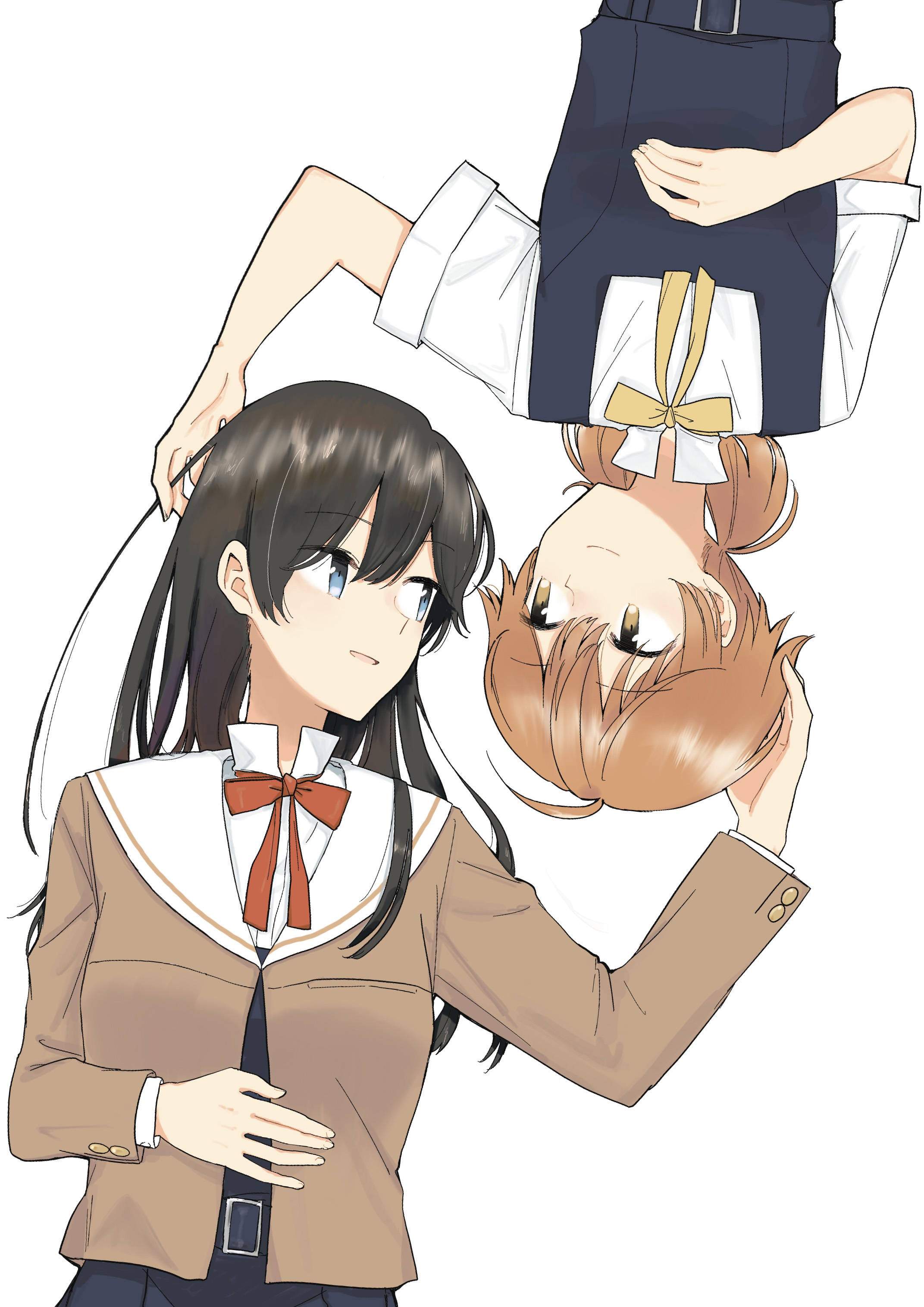 Γλυκιά Ματιά Λεσβιών Anime Ταπετσαρία