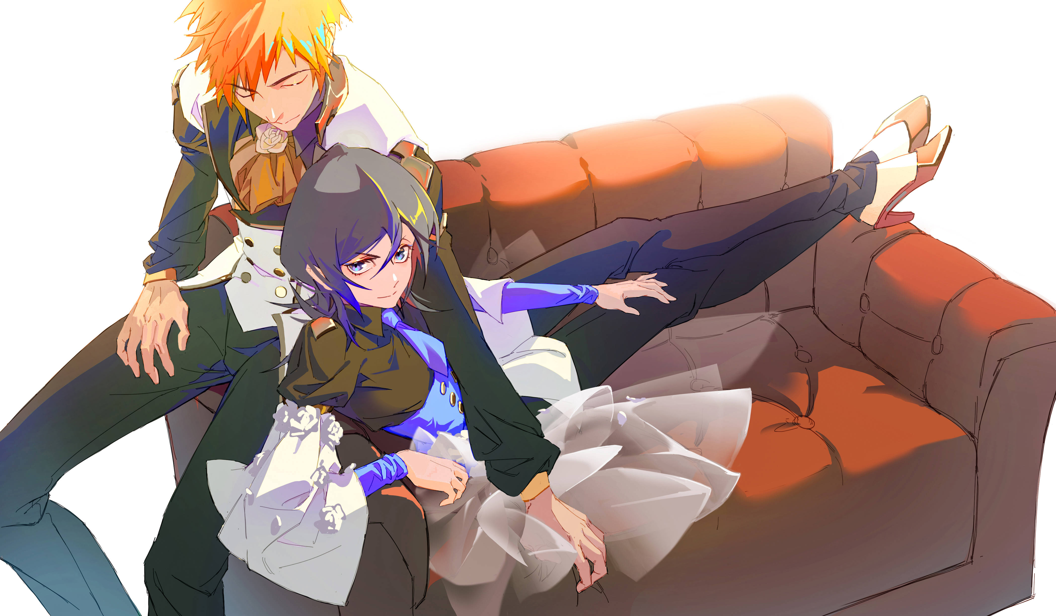 Γλυκό Rukia και Ichigo Bleach 4K Ultra HD Ταπετσαρία