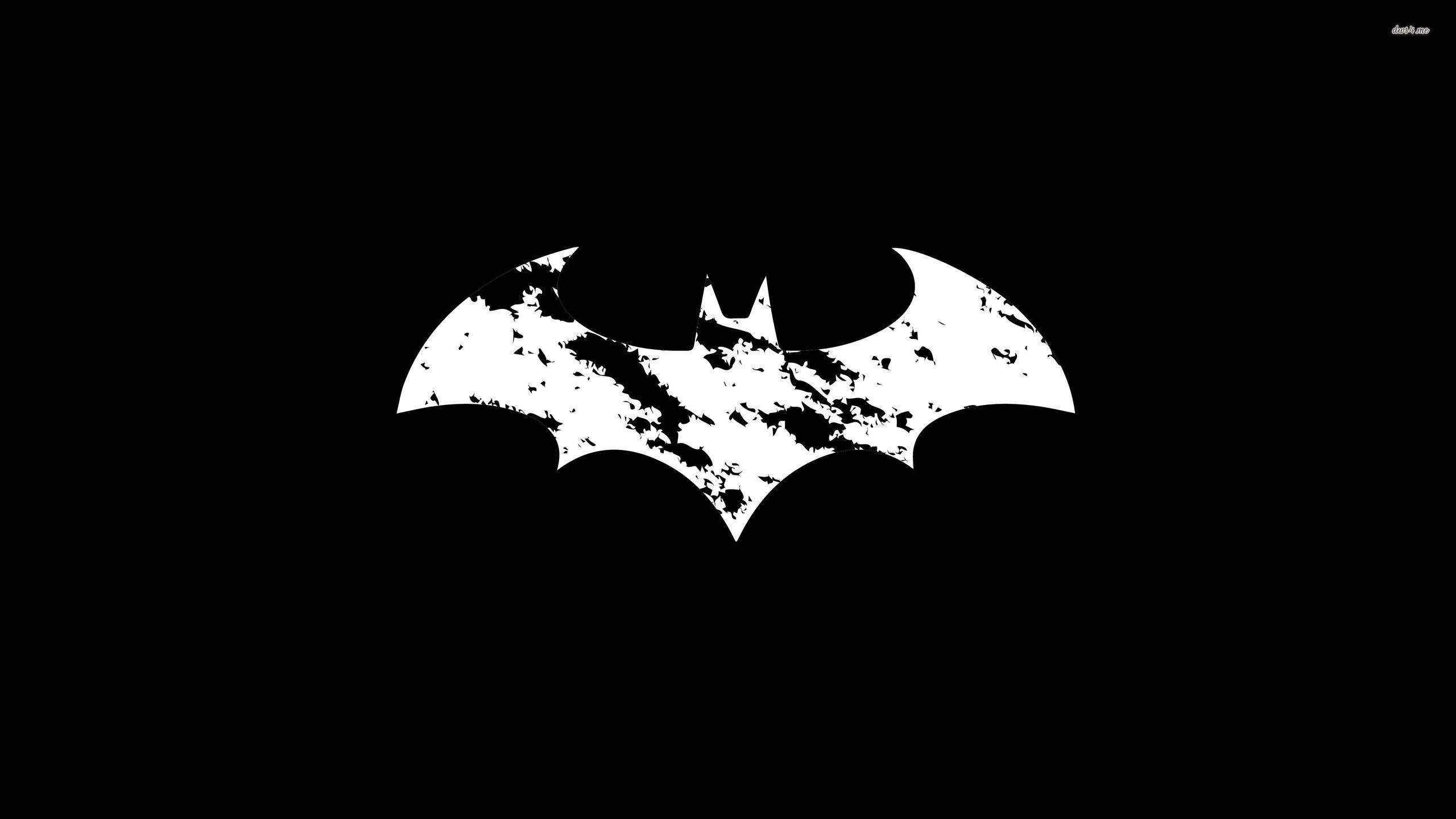 Γρατσουνισμένο Σήμα της Νυχτερίδας του Batman Ταπετσαρία