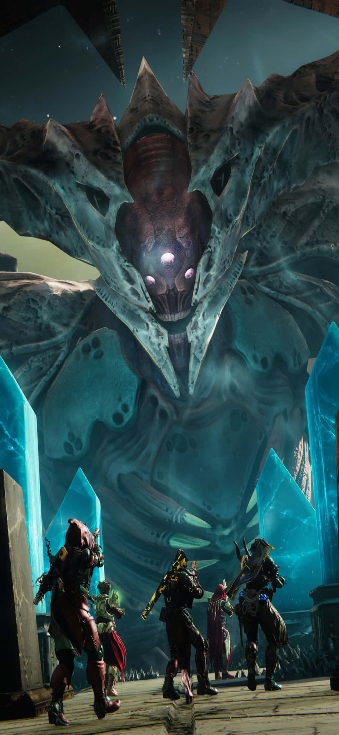 Γραφικό του Destiny 2 στο iPhone Xs Ταπετσαρία