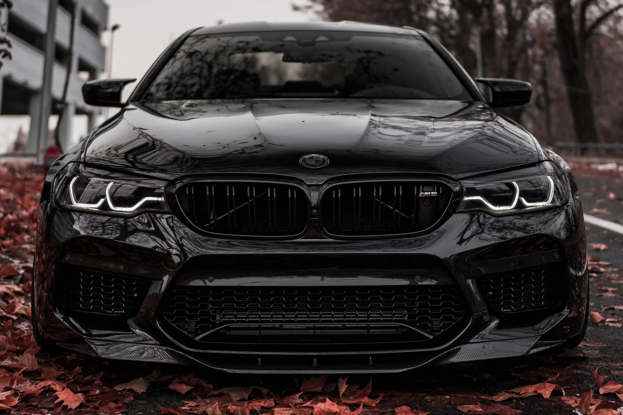 Γυαλιστερό Μαύρο M5 BMW Laptop Ταπετσαρία