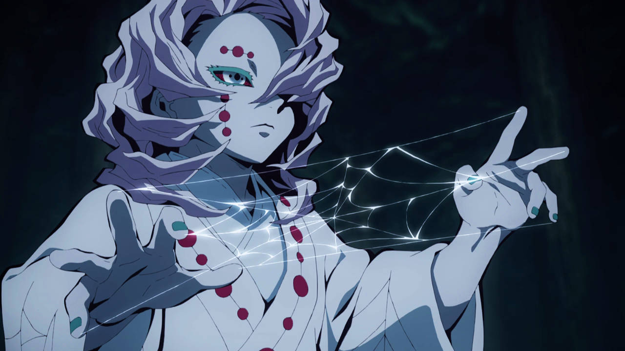 Δέρμα με κόκκινες κουκκίδες Rui Demon Slayer Ταπετσαρία