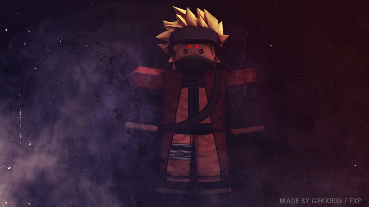 Εκπληκτική ταπετσαρία avatar Naruto στο παιχνίδι Roblox. — Roblox Ταπετσαρία