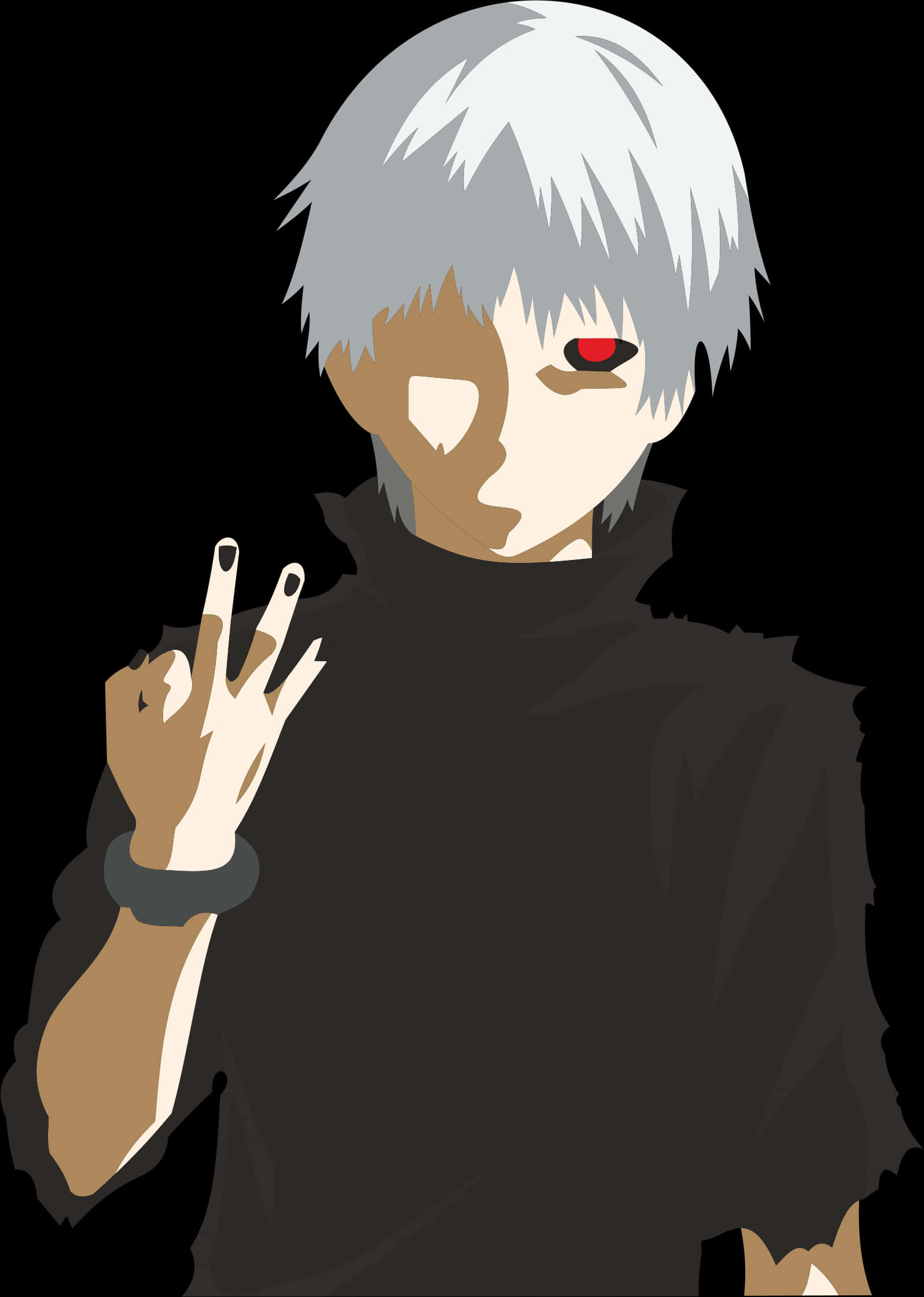 Διανυσματική Τέχνη Kaneki Ken Ταπετσαρία